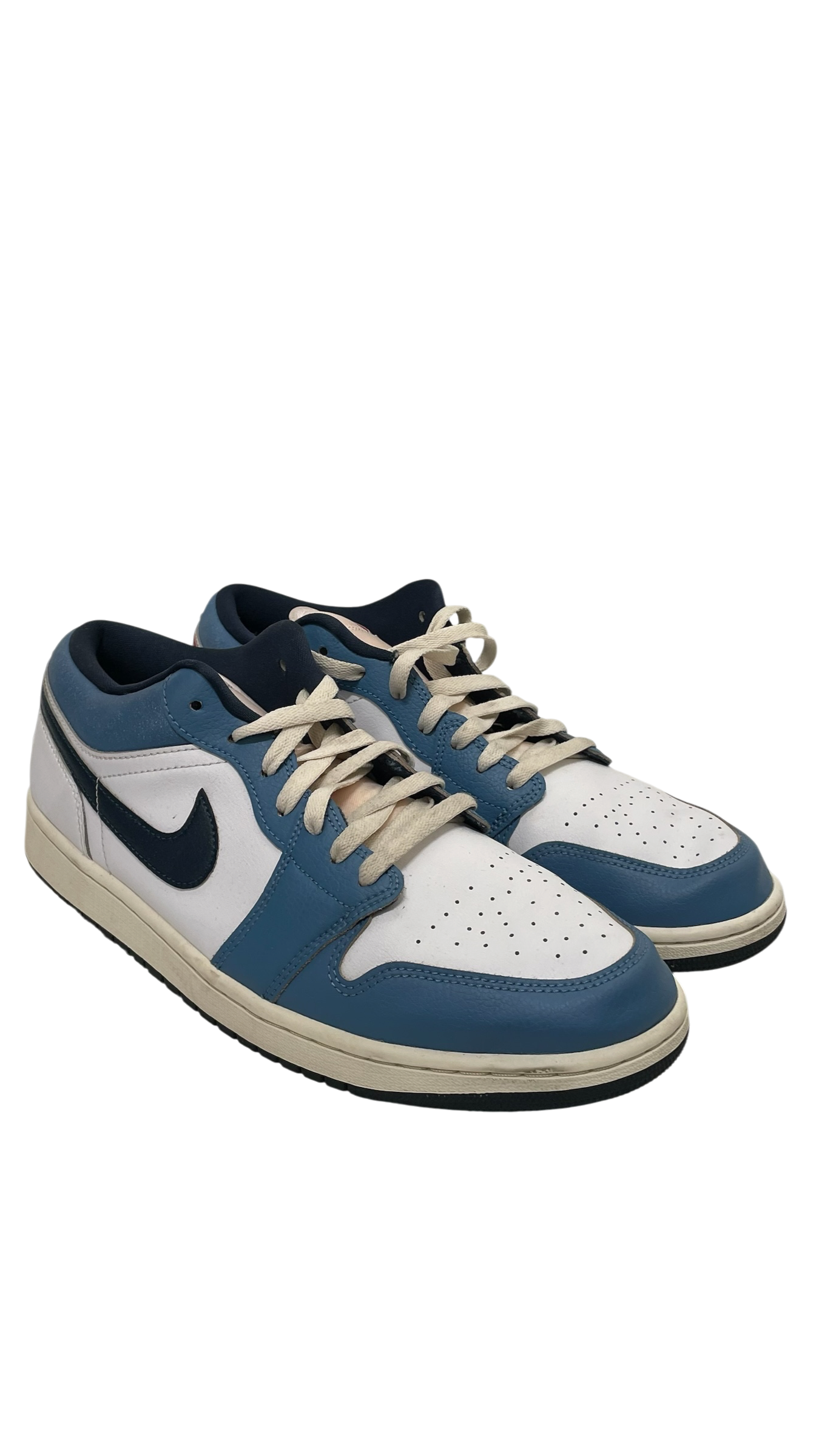 NIKE/Hi-Sneakers/US 12/Leather/BLU/RED AND BLUE CHECK NIKE view 1