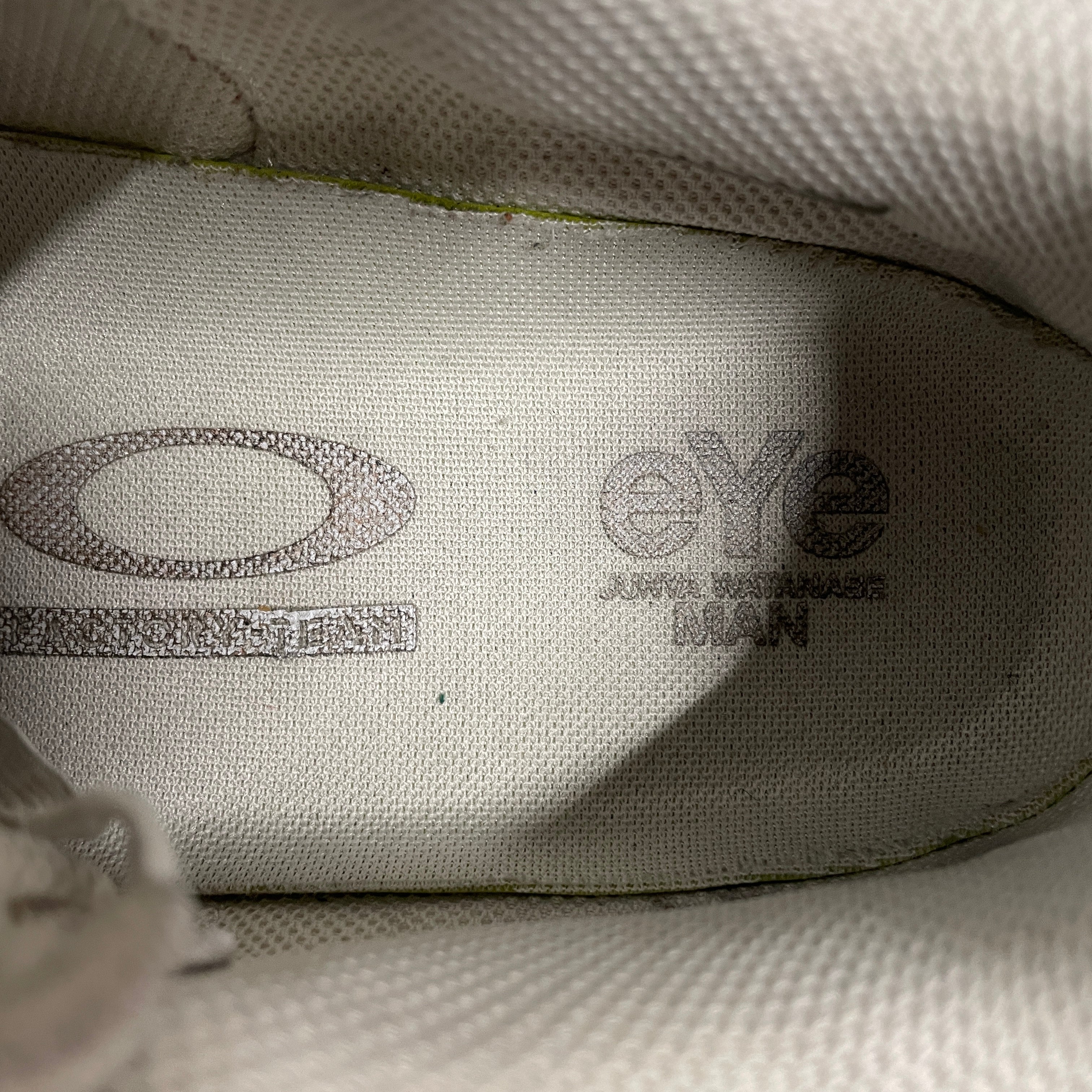 OAKLEY/eYe COMME des GARCONS JUNYA WATANABE MAN/Low-Sneakers/US 11/WHT/LOGO ON SOLE view 3