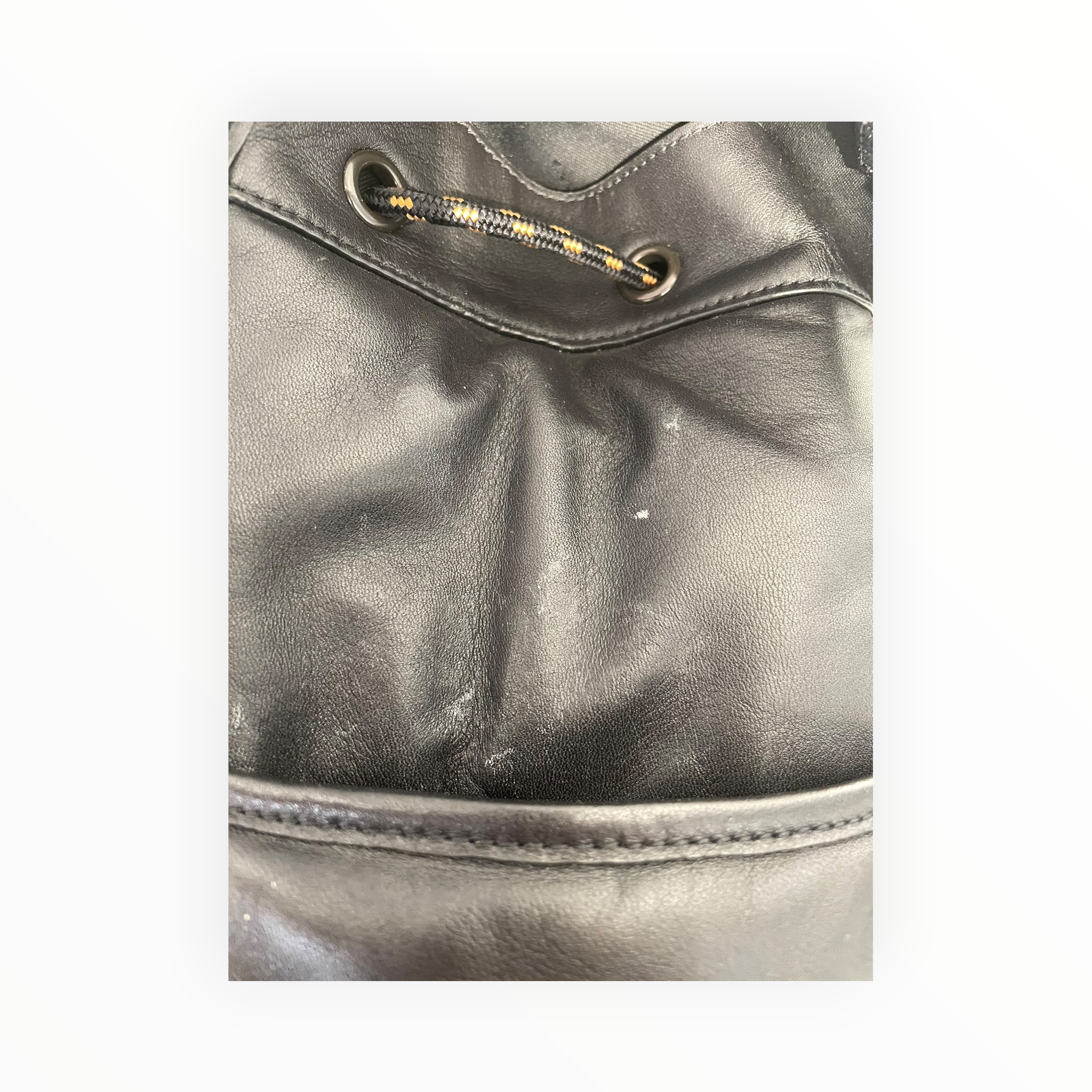 COACH/Backpack/Leather/BLK/padded backpack view 7