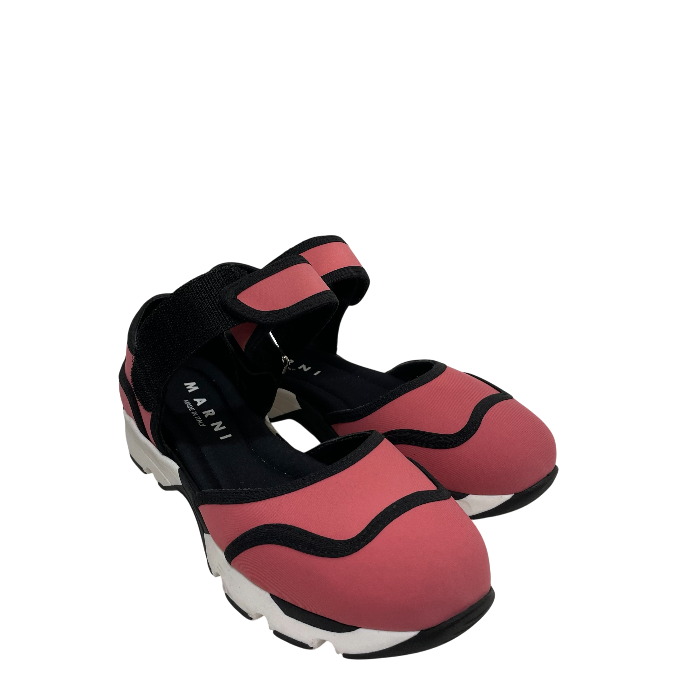 MARNI/Low-Sneakers/EU 39/Cotton/PNK/neoprene pump view 1