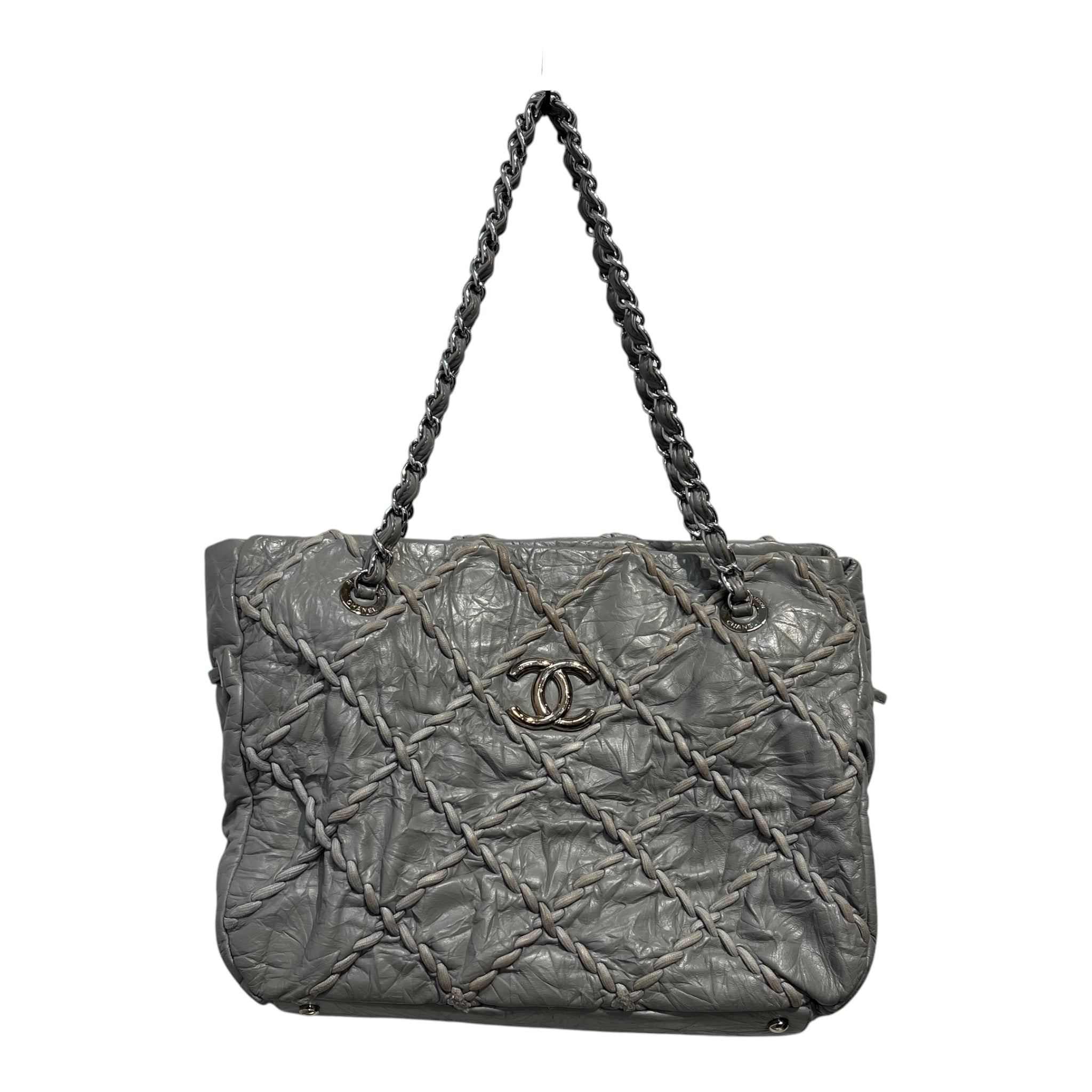 CHANEL/Hand Bag/Leather/GRY/ultra stittch 14716870 view 1