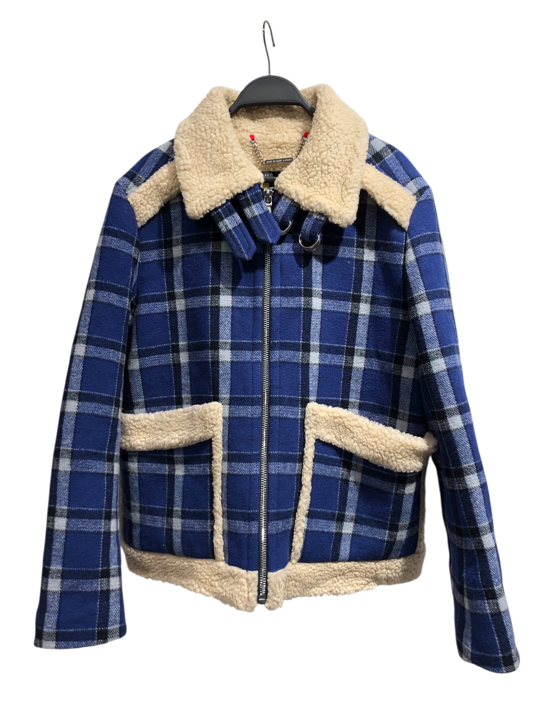 MARC BY MARC JACOBS/Jacket/L/BLU/Plaid/soft lined jacket view 1