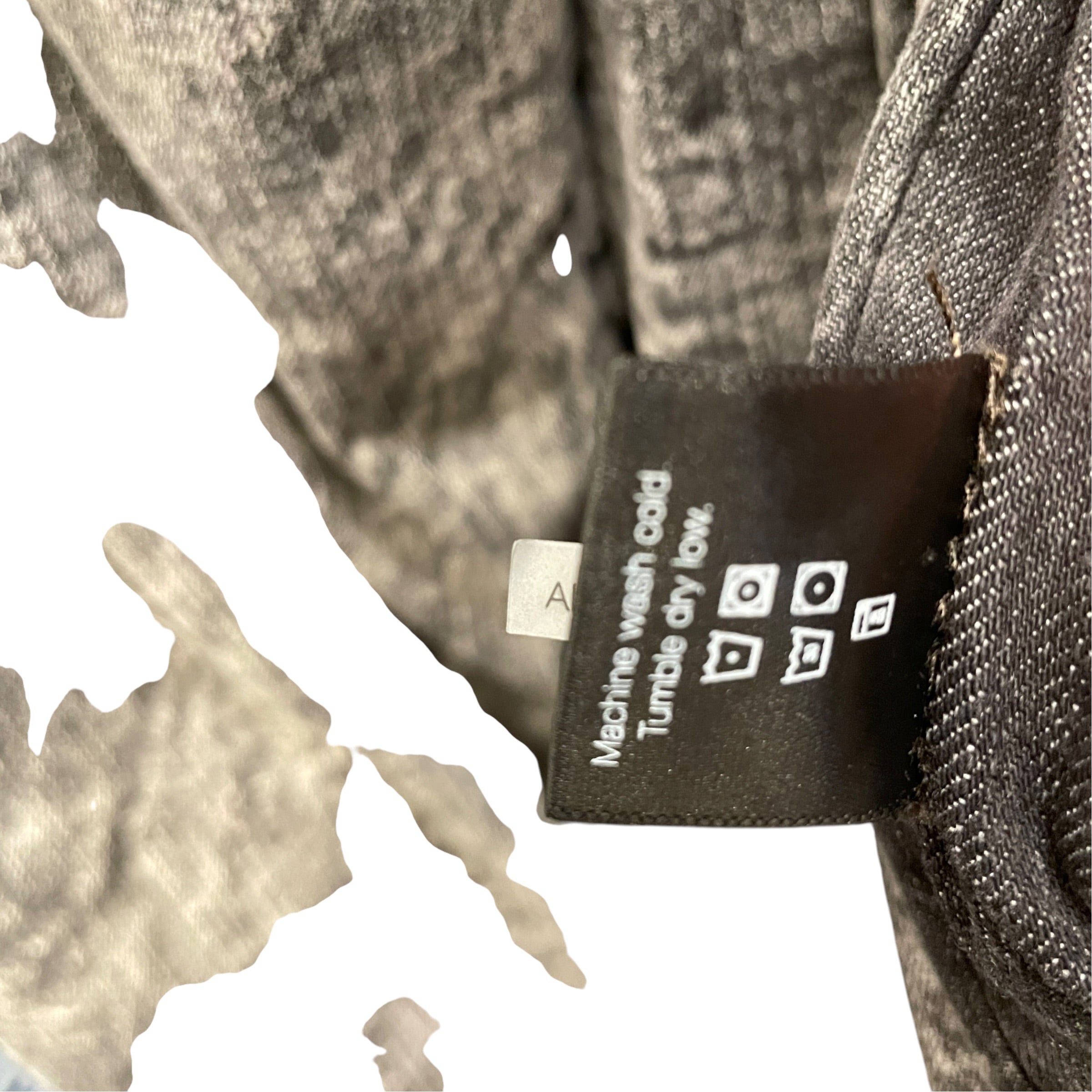 NORMA KAMALI/Puffer Jkt/XS/Cotton/GRY/ACIDWASH view 3