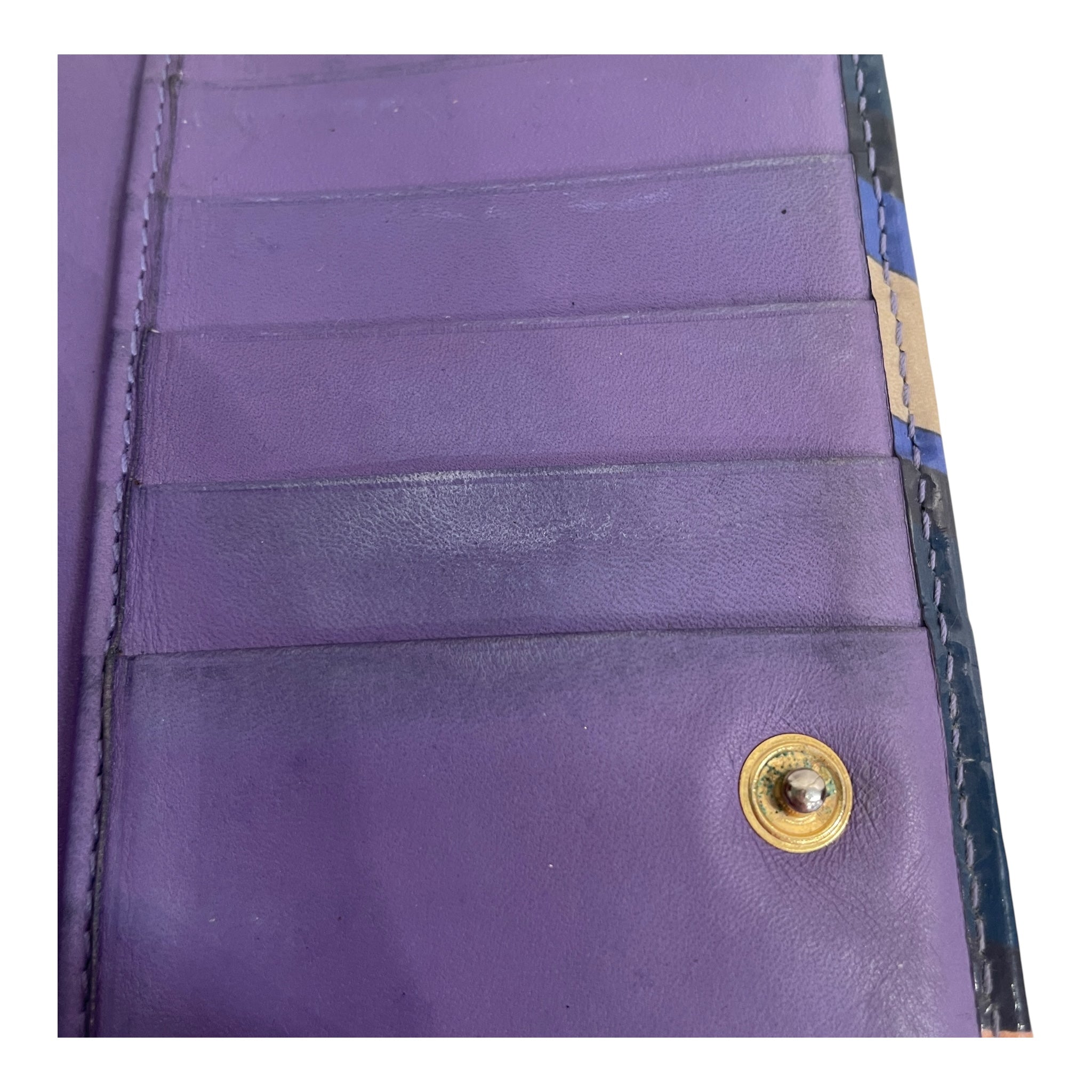 EMILIO PUCCI/Long Wallet/FREE/All Over Print/MLT/ABSTRACT PATENT LEATHER WALLET view 5