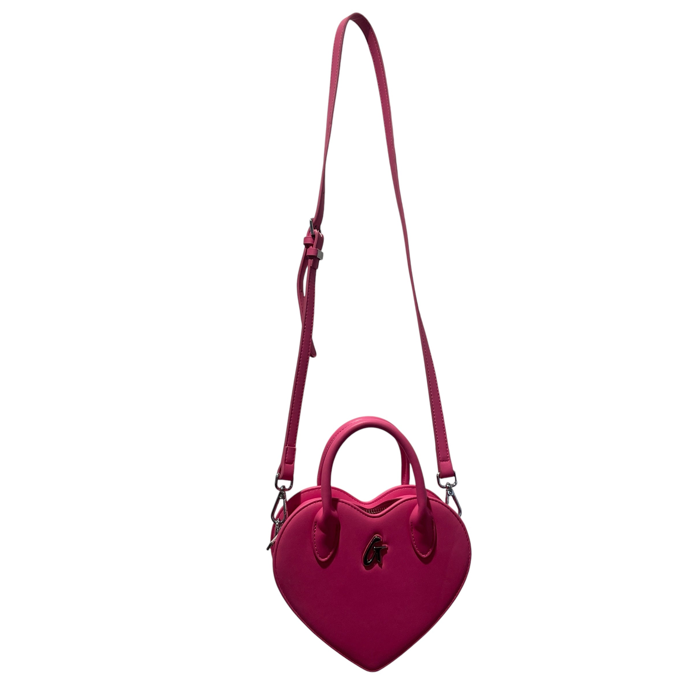 glamaholic/Cross Body Bag/Cotton/PNK/heart view 1