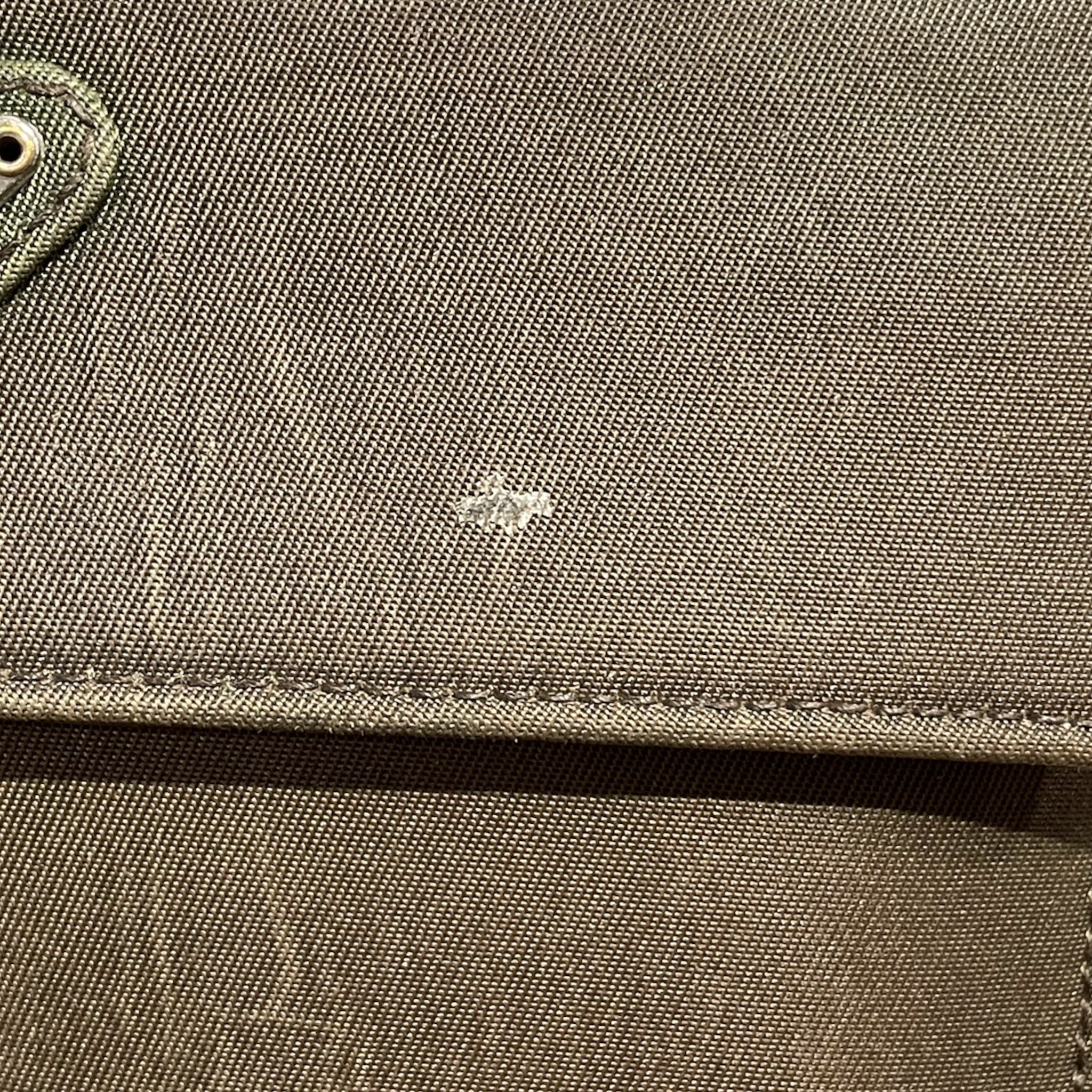 PRADA/Bifold Wallet/Cotton/GRN/olive tri view 4
