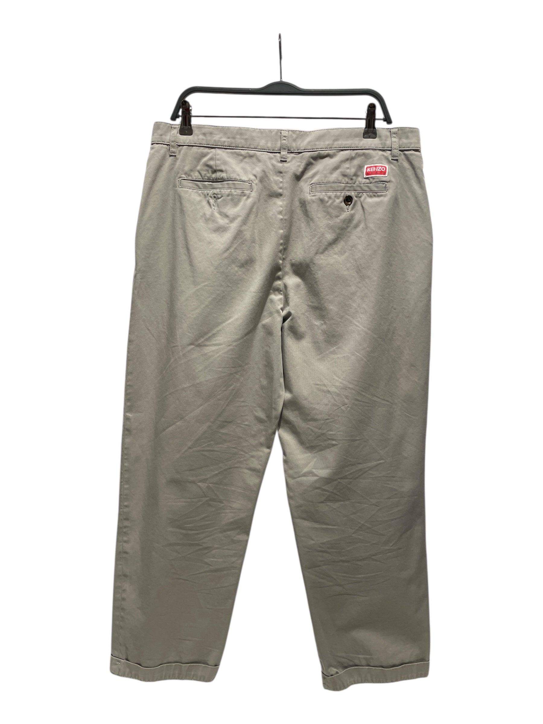 KENZO/Pants/44/Cotton/GRY/chinos view 2