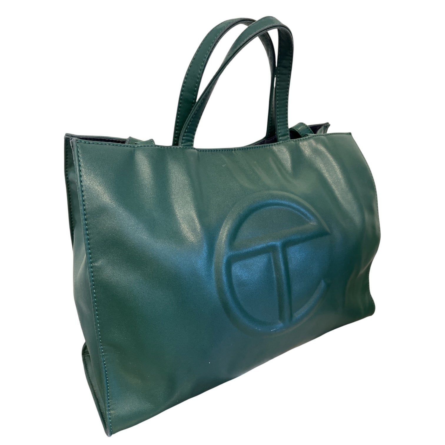 Telfar/Tote Bag/Leather/GRN/TELFAR TOTE view 3