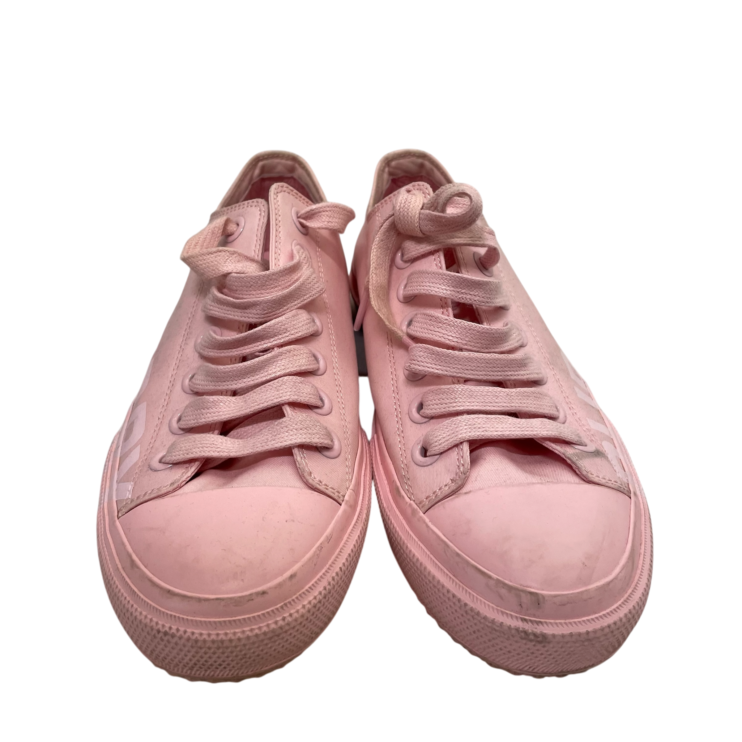 BURBERRY LONDON/Low-Sneakers/US 7.5/Cotton/PNK/larkhall low top sneaker view 3