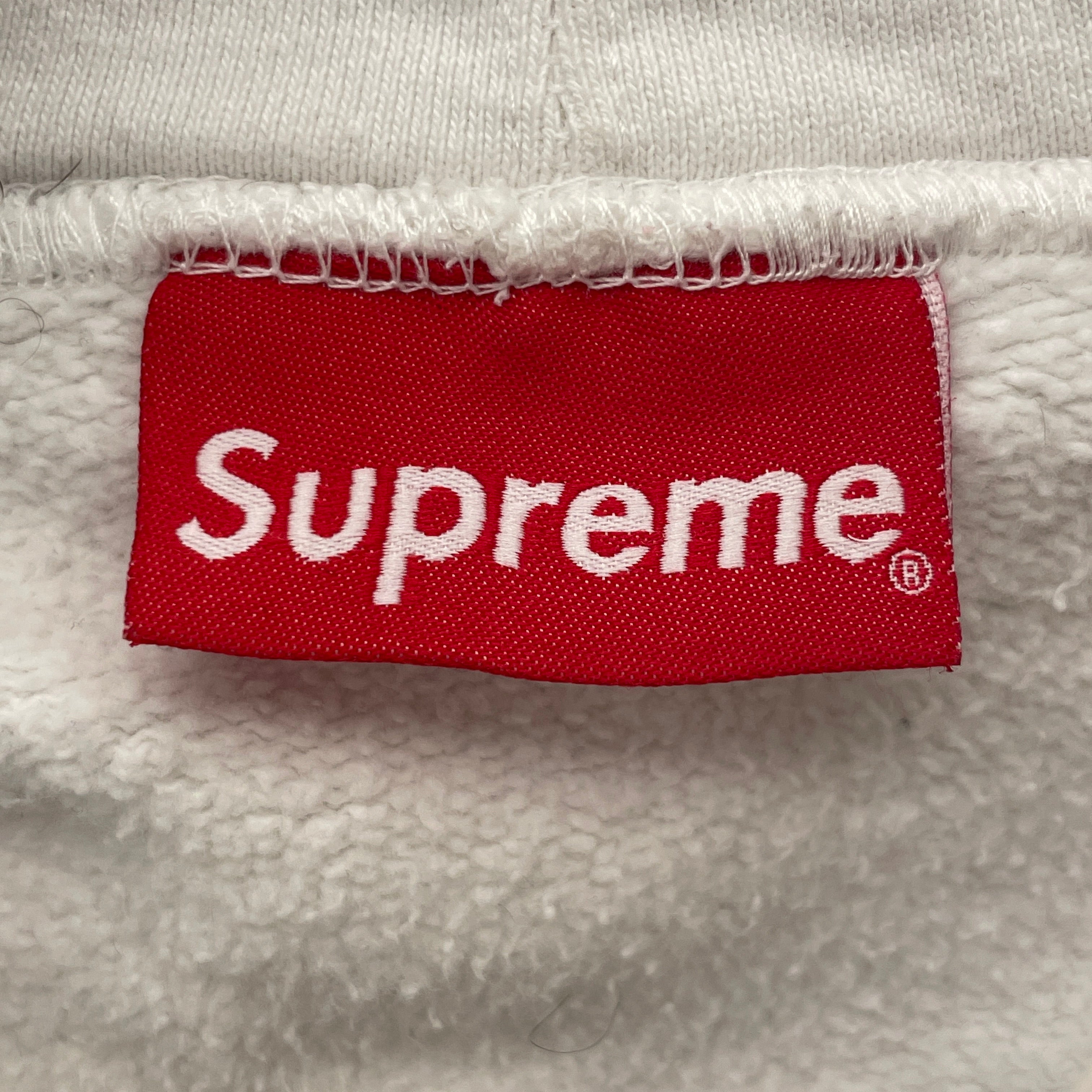 Supreme/Hoodie/L/Graphic/Cotton/WHT/everlasting big logo view 3