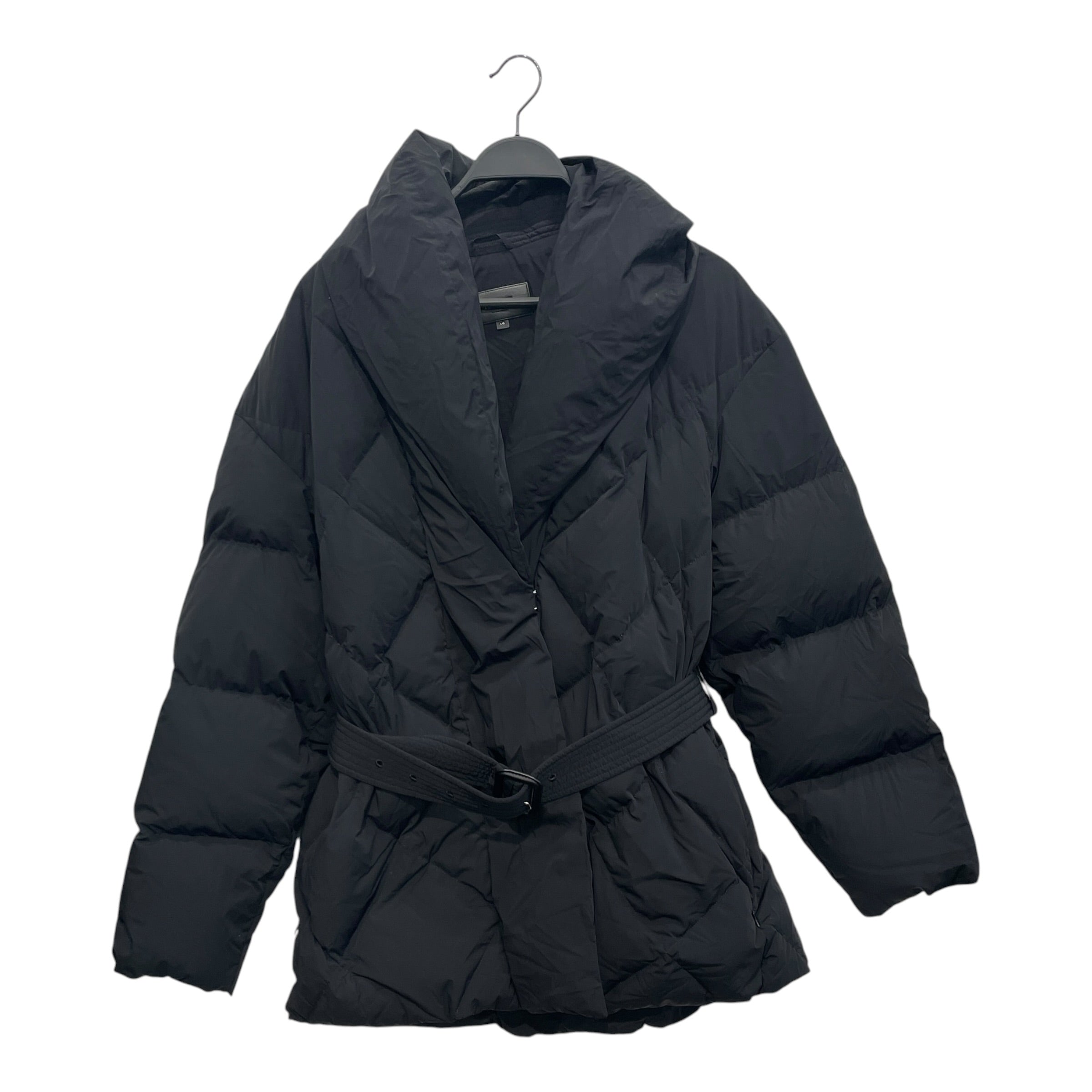 MACKAGE/Coat/L/Nylon/BLK/OLIVE Z FOLDED FRONT W BELT view 1