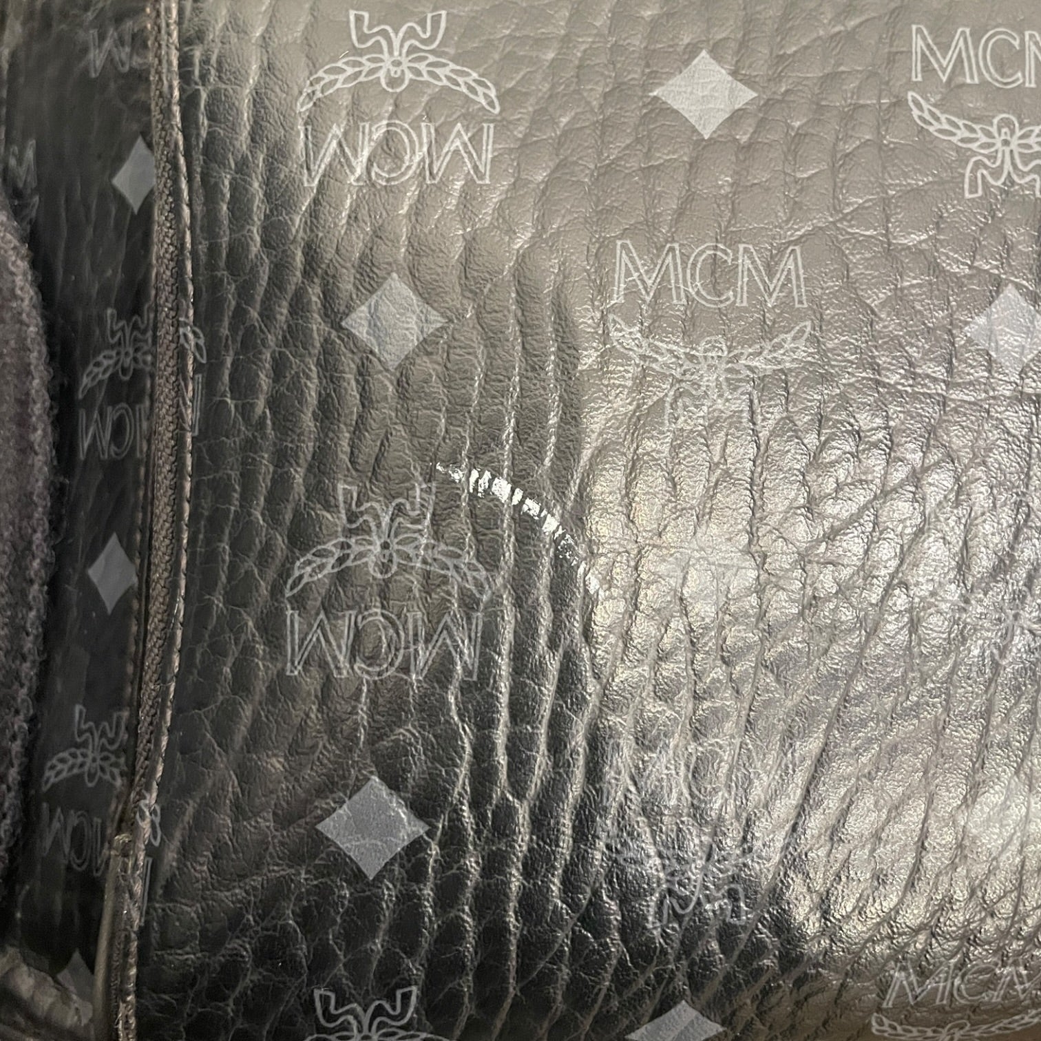 MCM/Bag/Monogram/Leather/BLK/ view 8