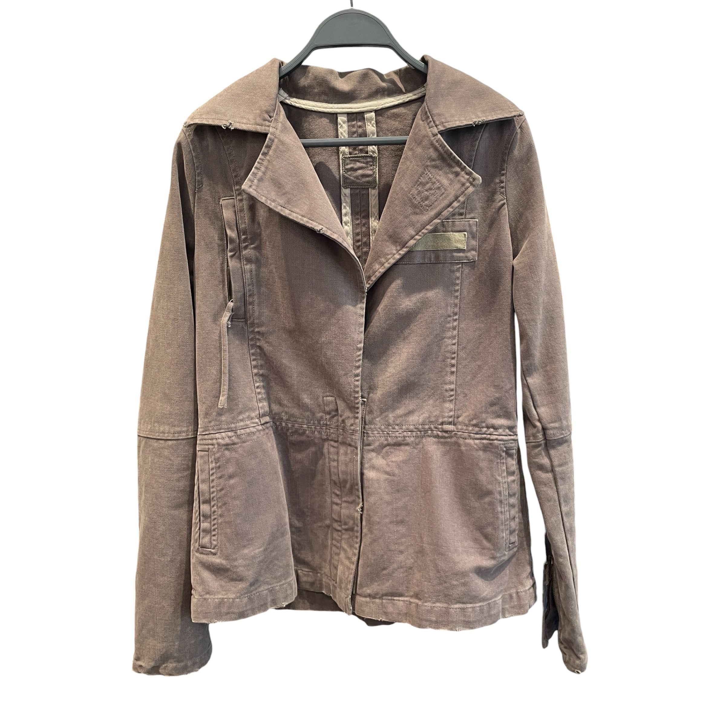 Zadig&Voltaire/Jacket/38/Cotton/GRN/military canvas vntg partial z view 1