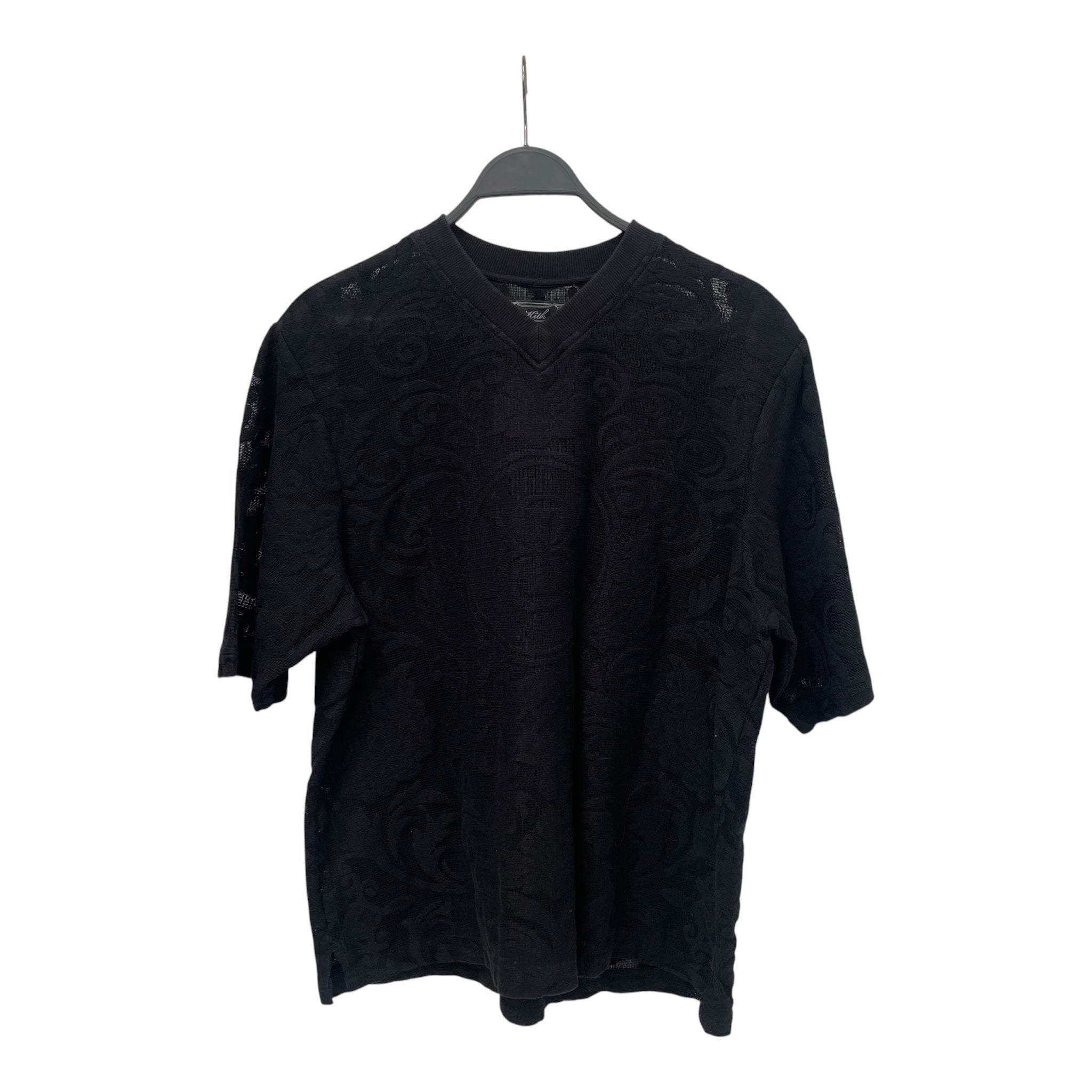 KITH/T-Shirt/S/Cotton/BLK/Paisley/ view 1