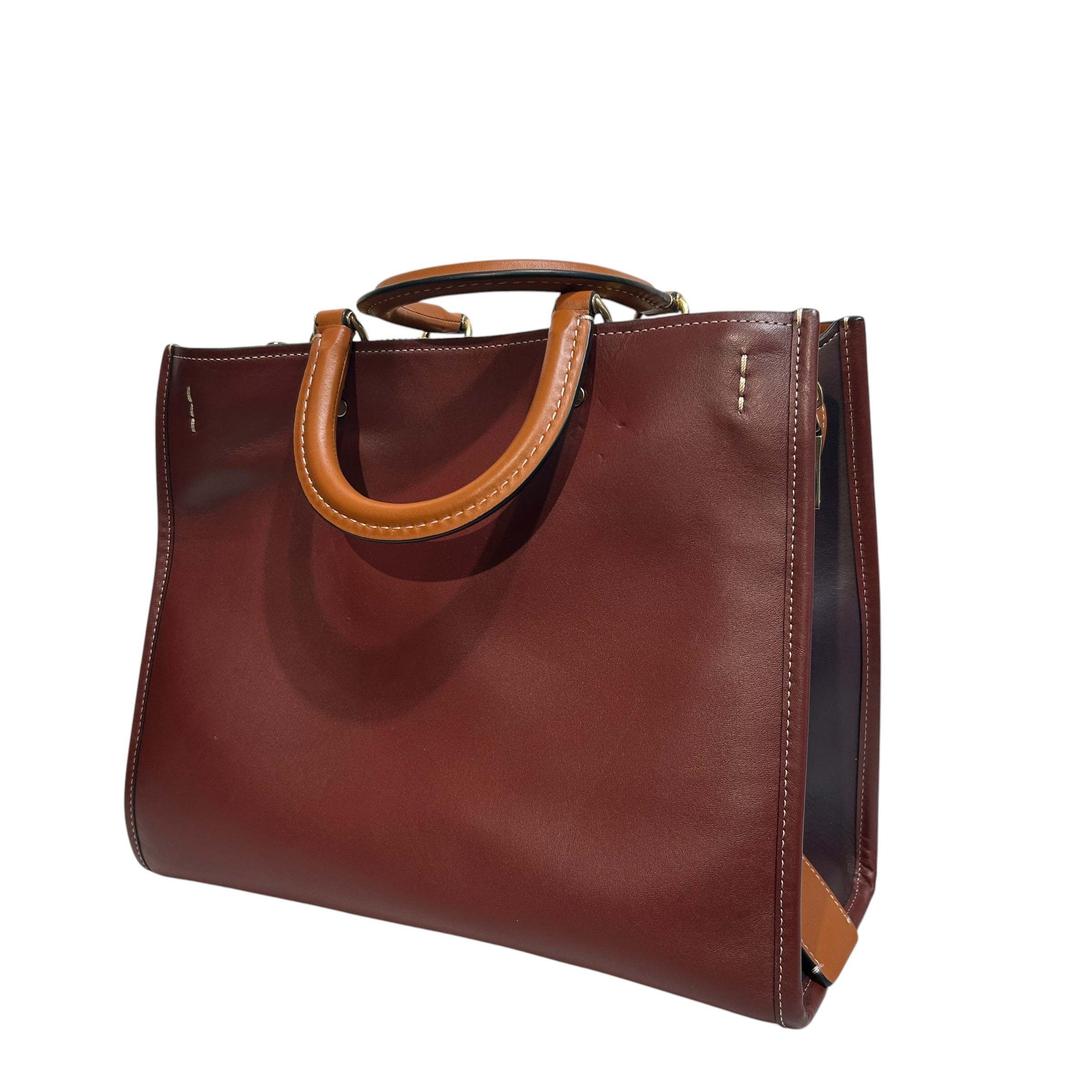 COACH/Hand Bag/Leather/BRD/ROGUE BAG BRASS view 6