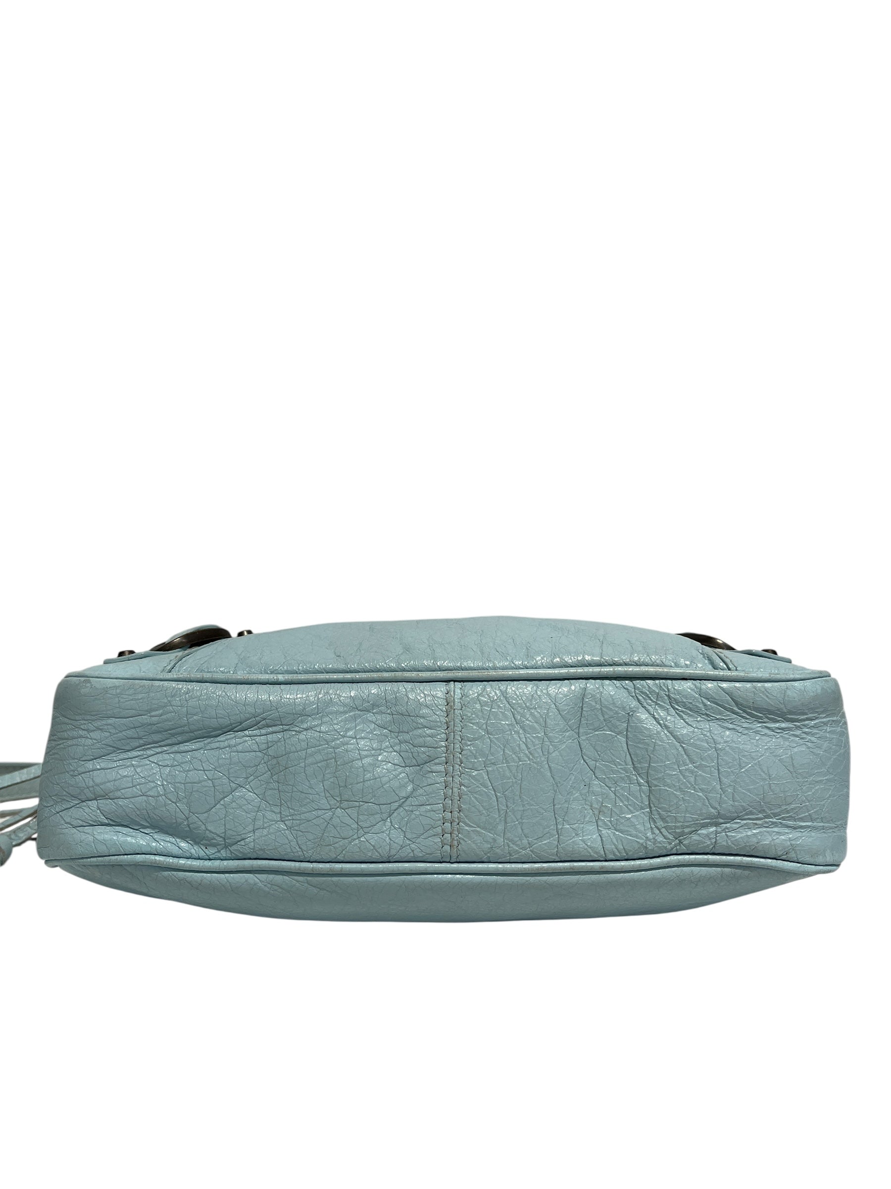BALENCIAGA/Hand Bag/Lambskin/BLU/242803 view 4