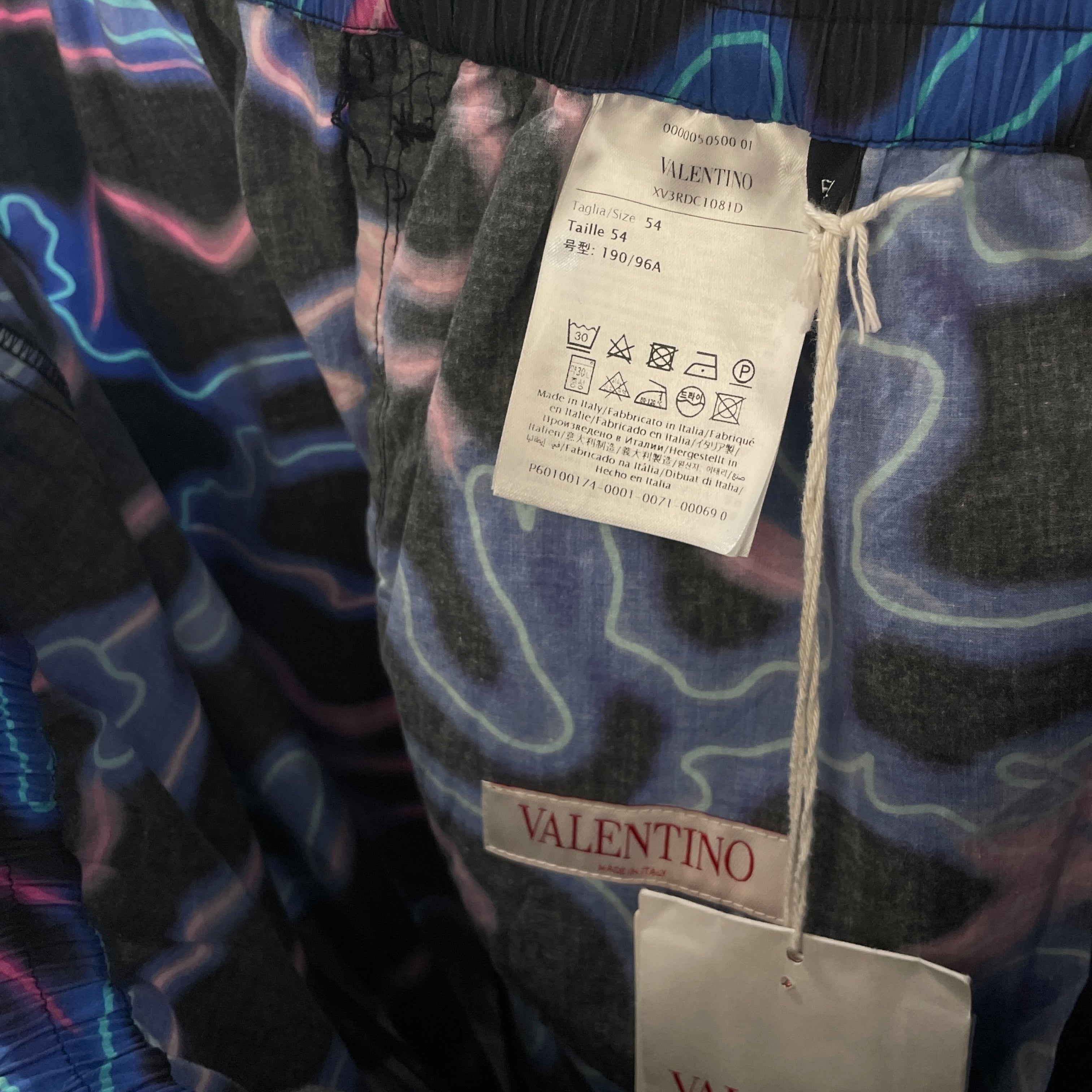 VALENTINO/Shorts/54/Cotton/MLT/All Over Print/ view 3