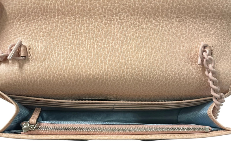 GUCCI/Cross Body Bag/Leather/PNK/PINK CHAIN 49785 493075