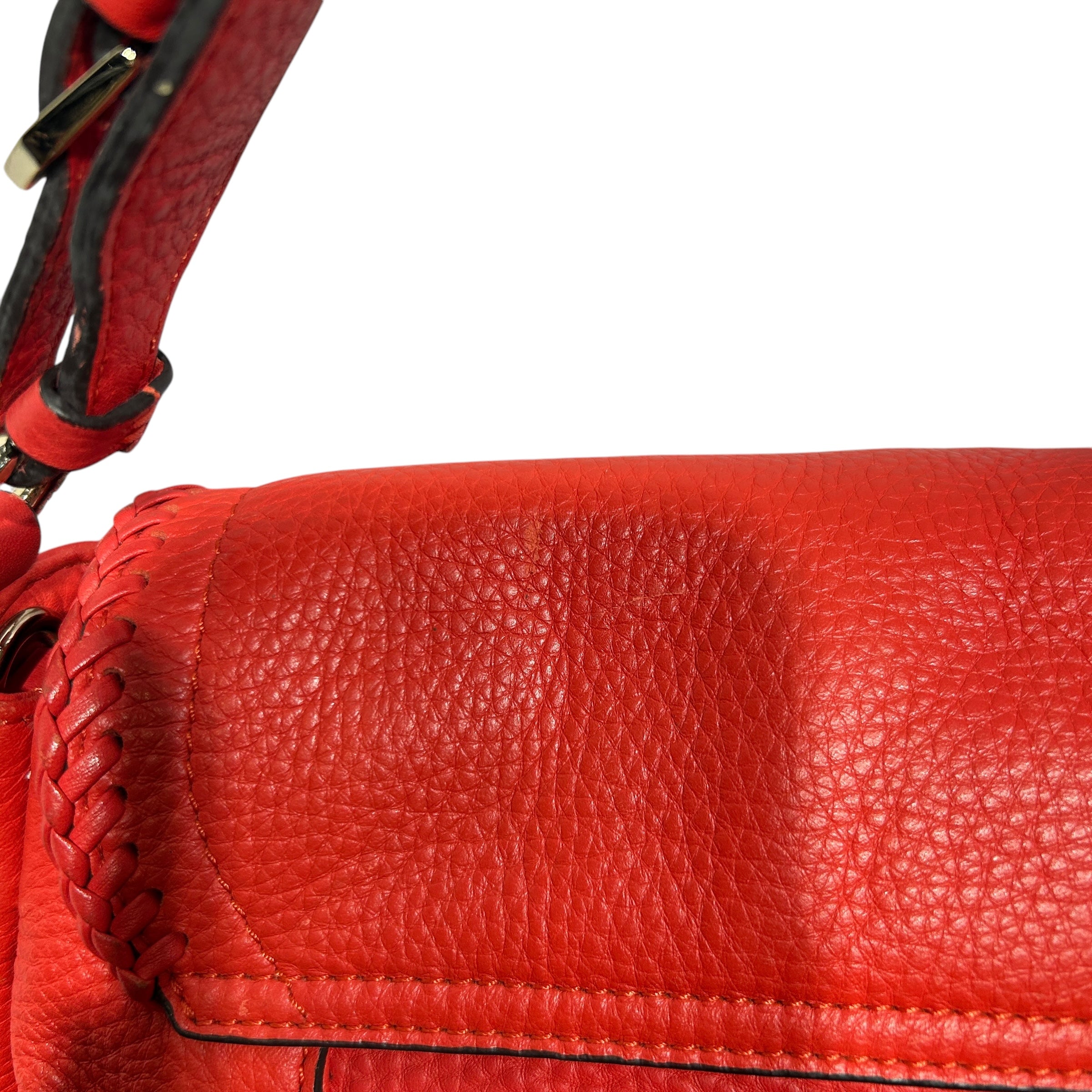 MCM/Hand Bag/OS/Leather/RED/ view 7