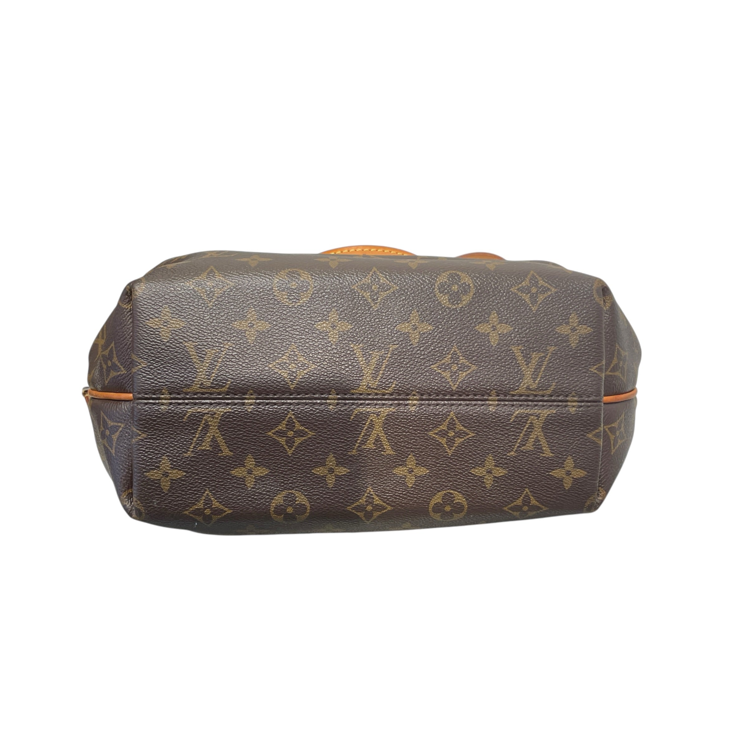 LOUIS VUITTON/Hand Bag/Monogram/Leather/BRW/Turenne MM Handbag Cowhide view 3