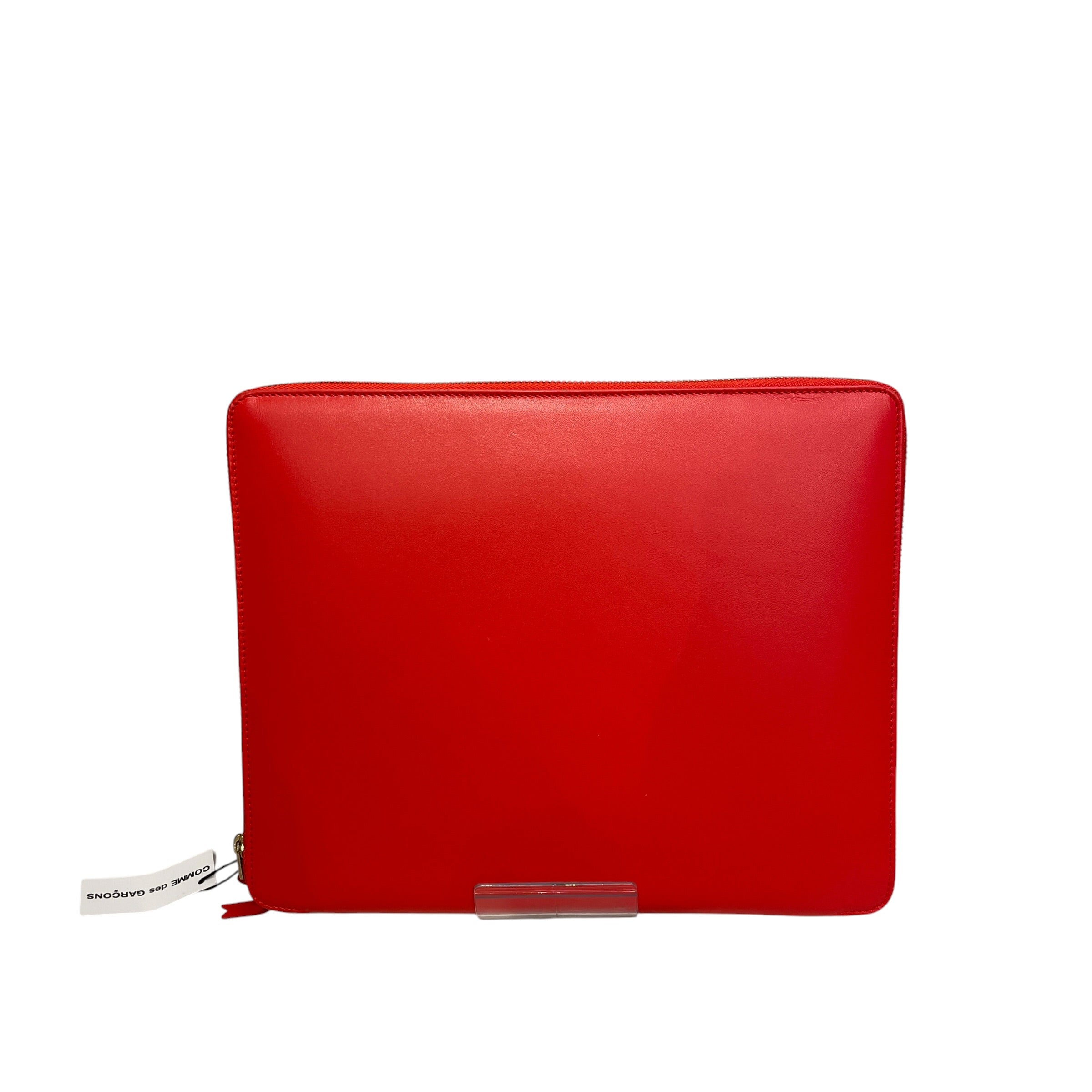 COMME des GARCONS/Clutch Bag/Leather/RED/IPAD SLEEVE view 1