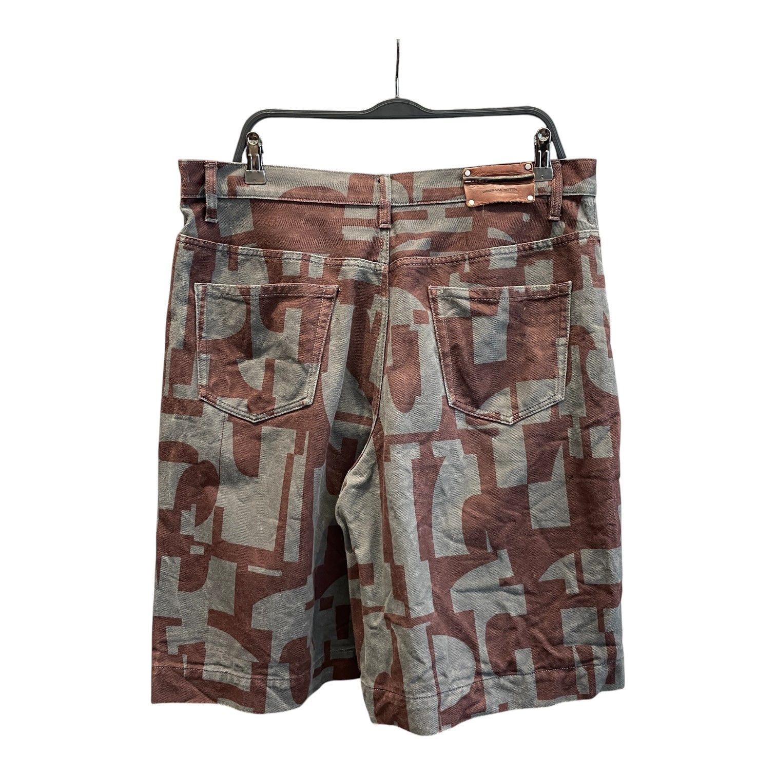 DRIES VAN NOTEN/Shorts/36/Cotton/MLT/All Over Print/DIGITAL PRINT SHORTS view 2