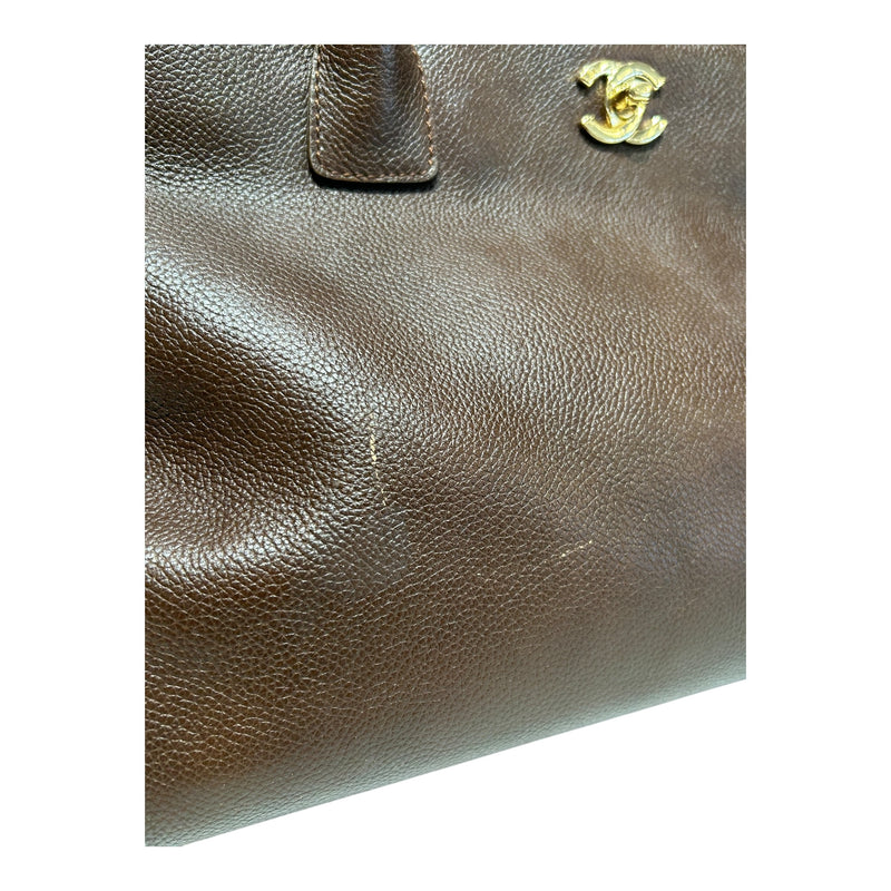 CHANEL/Tote Bag/Leather/BRW/Executive tote