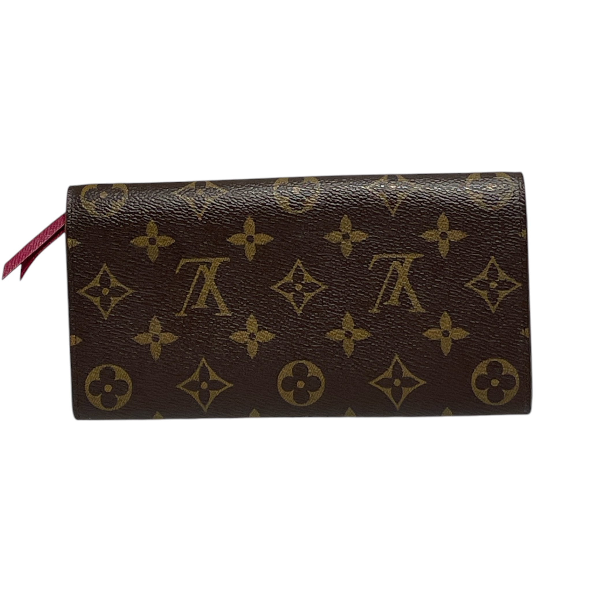 LOUIS VUITTON/Bifold Wallet/Monogram/Leather/BRW/L's/emilie /LONG/WALLET view 2