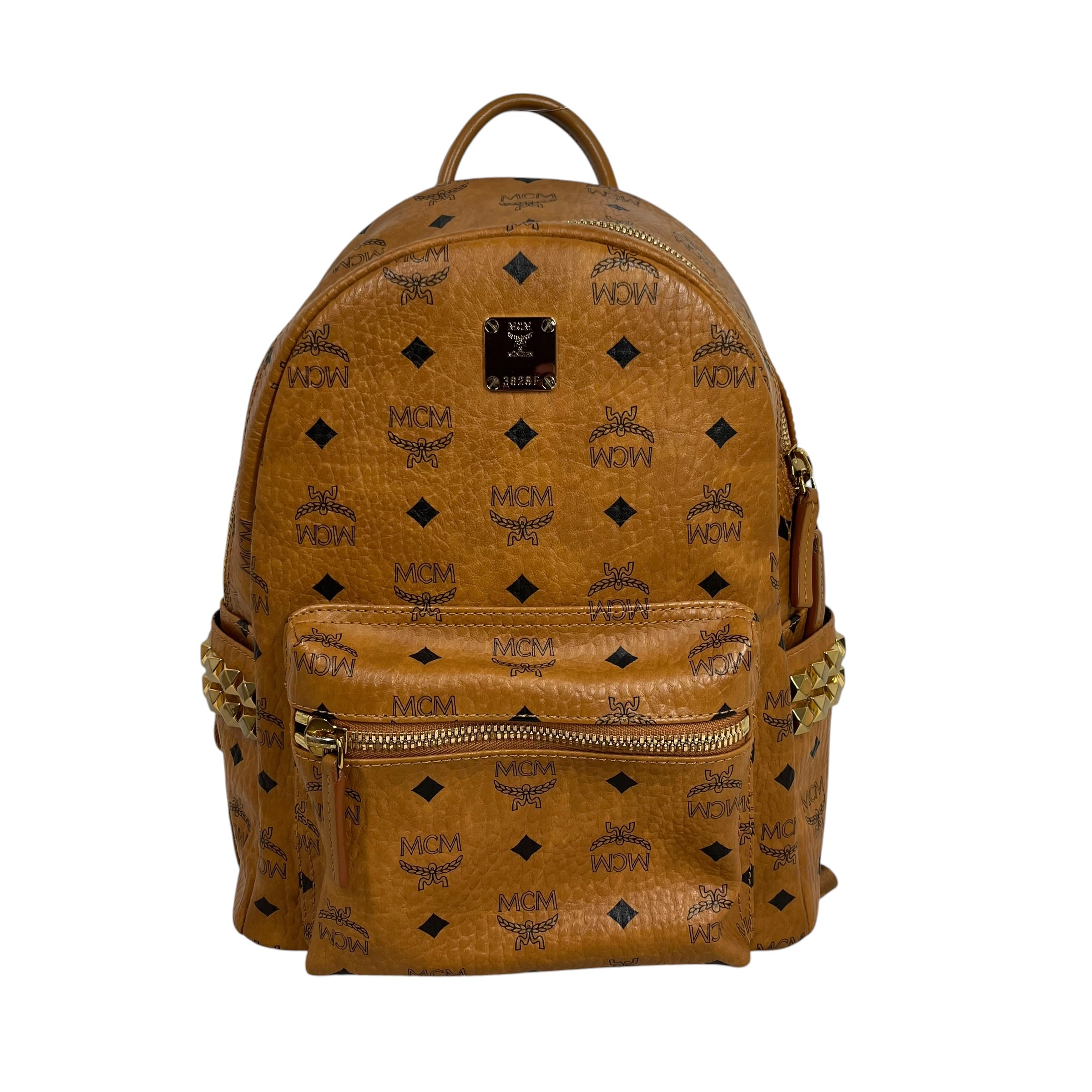MCM/Backpack/All Over Print/Leather/CML/ view 1
