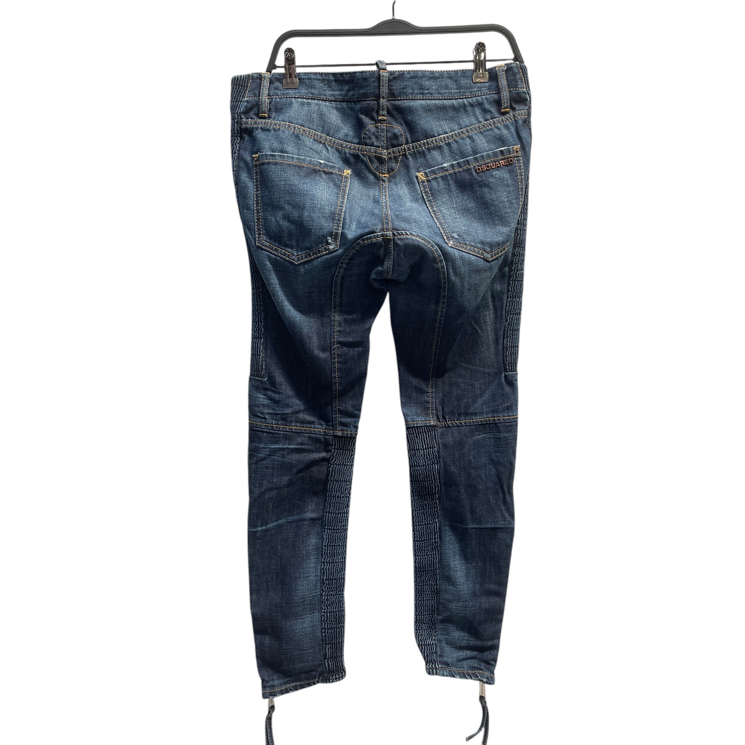 DSQUARED2/Skinny Pants/M/Cotton/IDG/DSQUARED2 SIDE ZIP BRWN PATCH view 2
