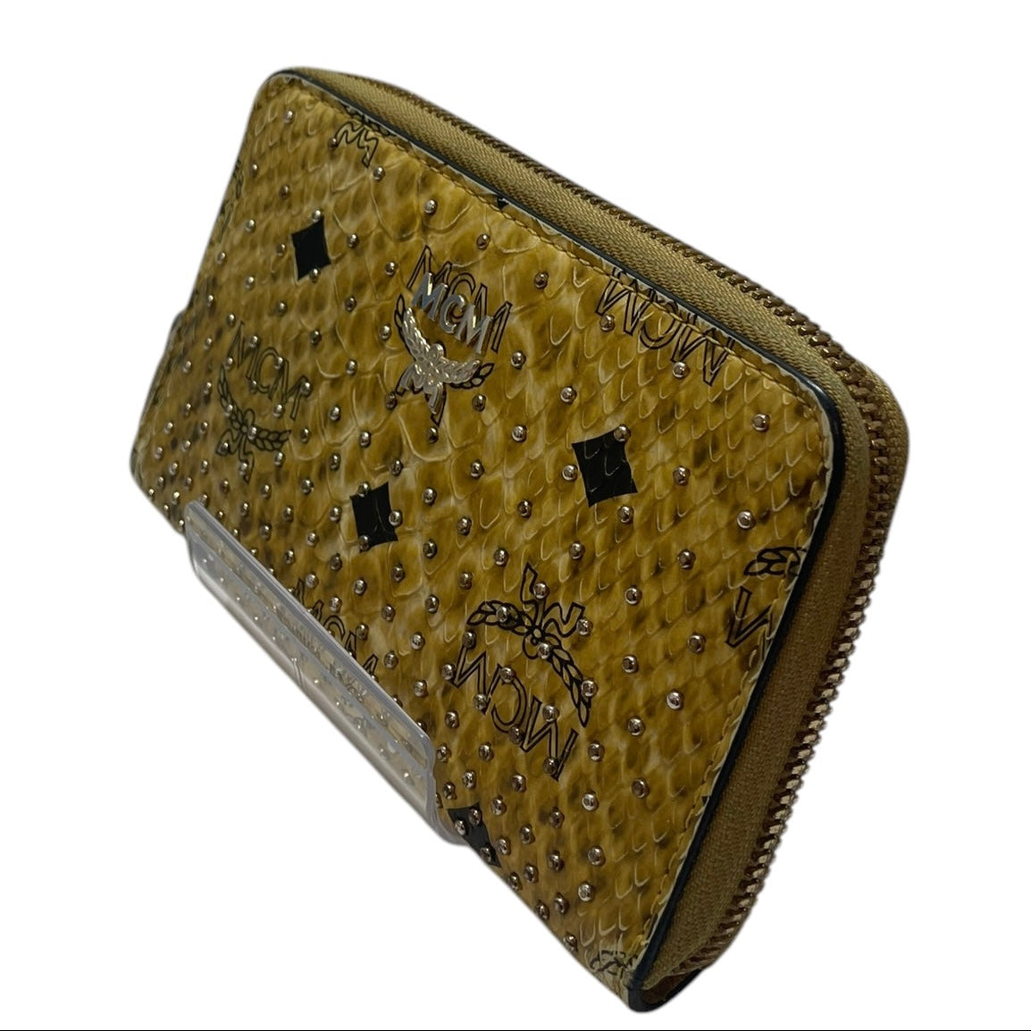 MCM/Wallet/OS/Animal Pattern/Leather/YEL/MONOGRAM view 1