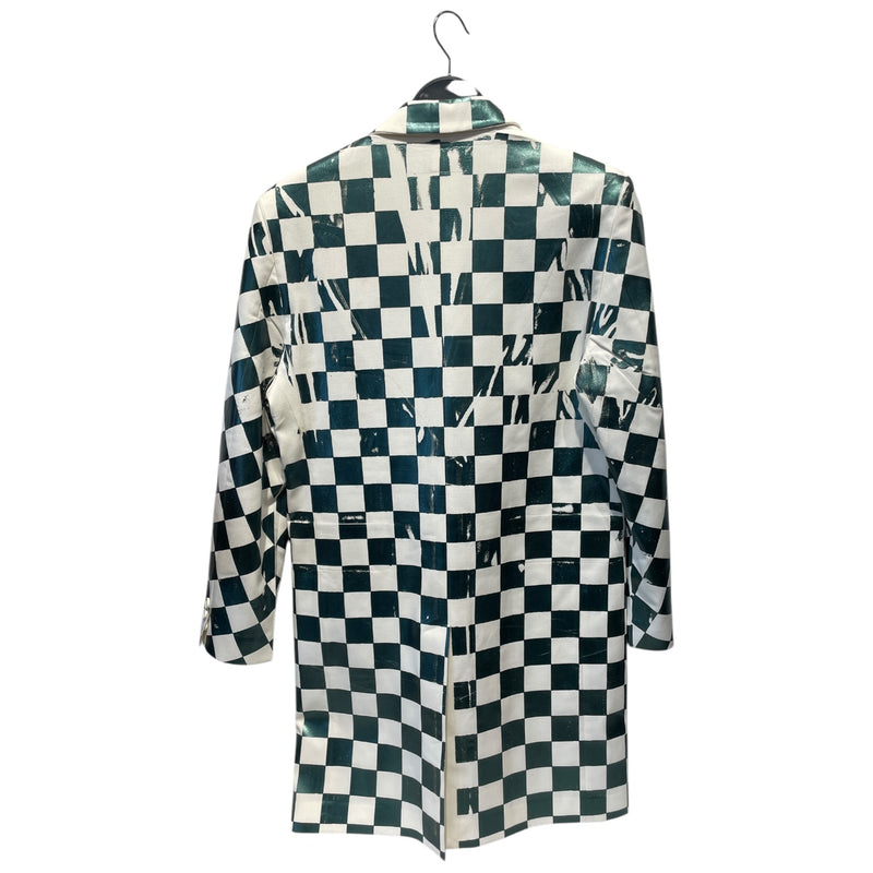 MM6/Trench Coat/38/Gingham Check/Cotton/GRN/