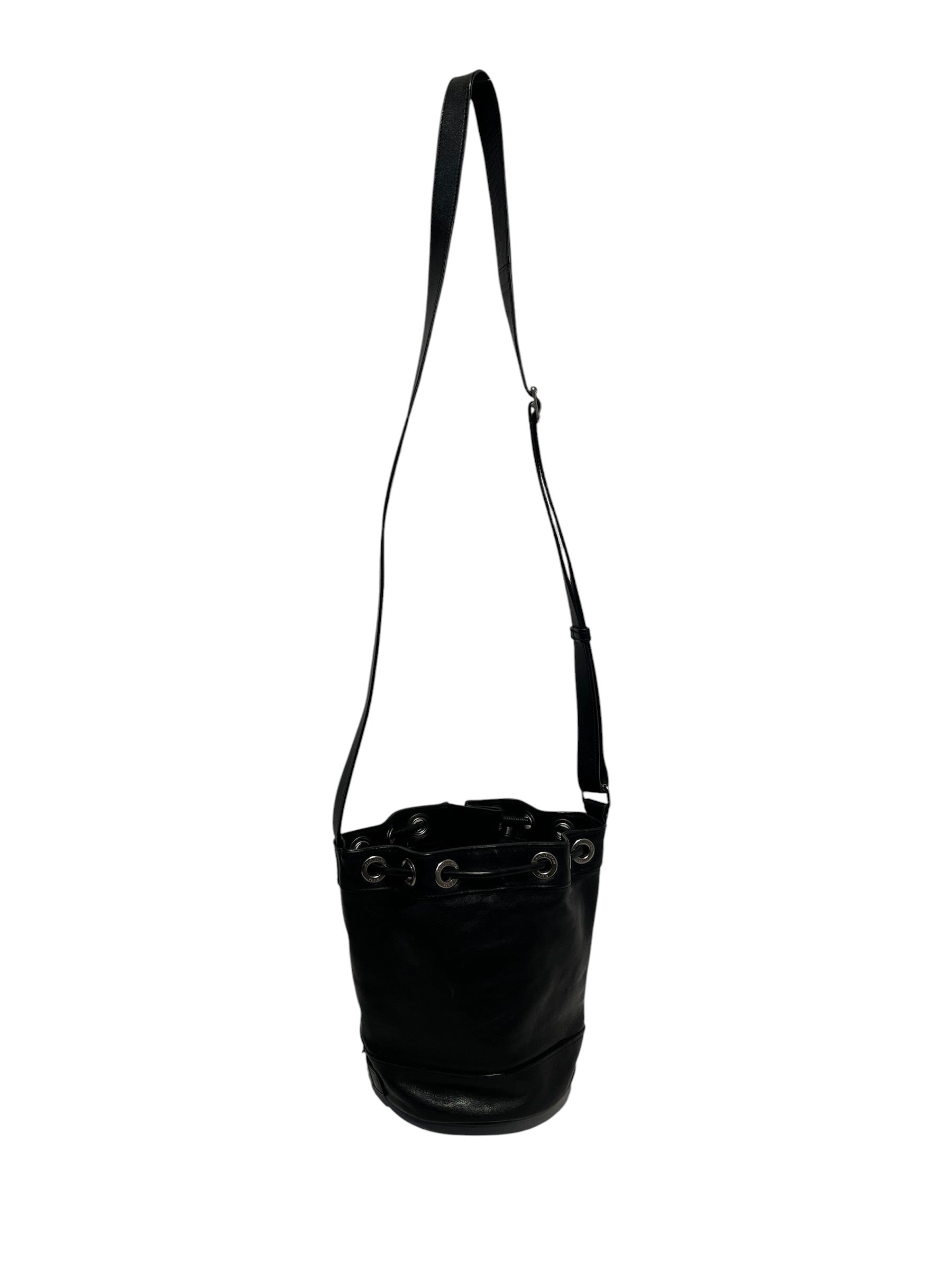 SAINT LAURENT/Bag/Leather/BLK/Rider Bucket Bag view 3