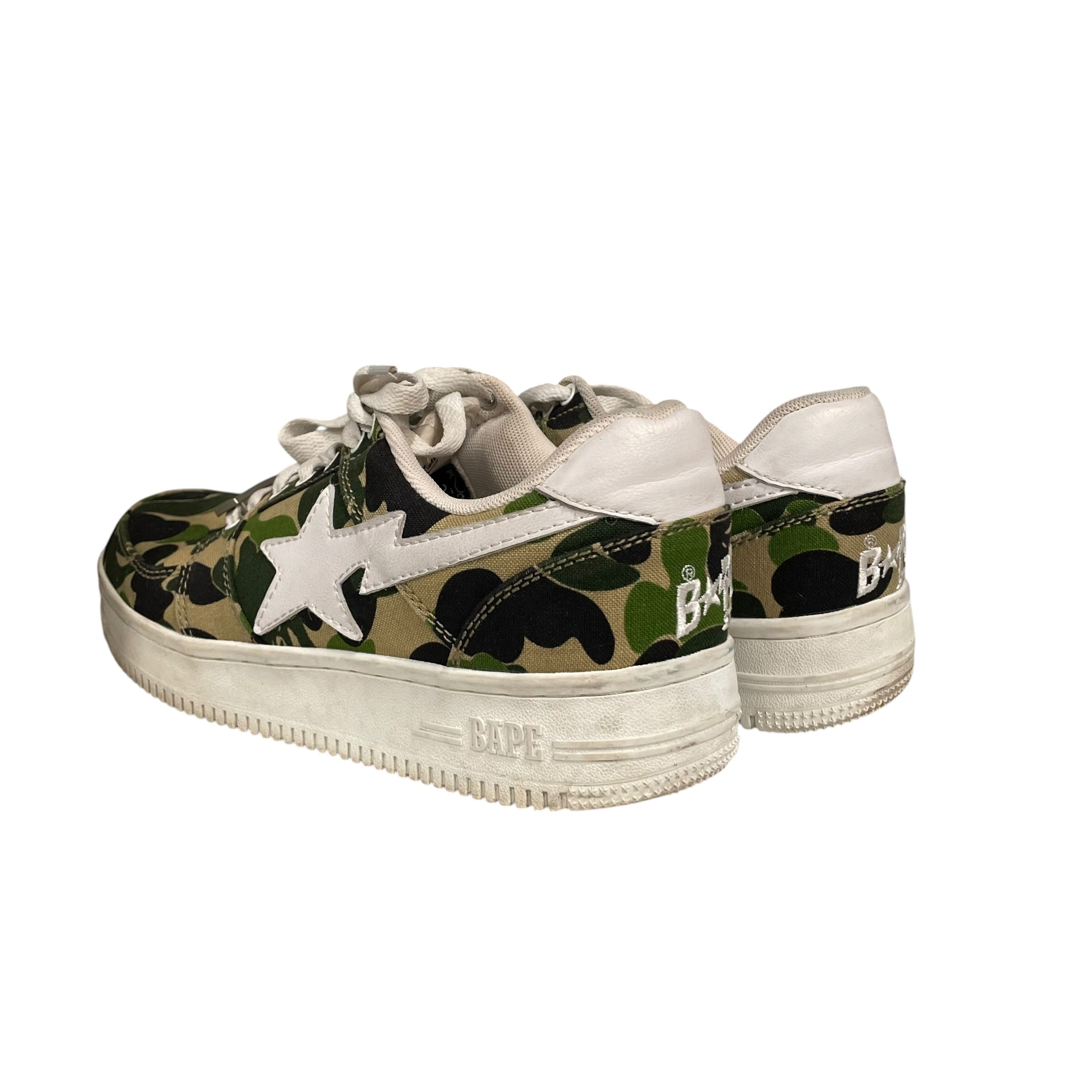 BAPE STA!/Low-Sneakers/US 8.5/Camouflage/GRN/ABC Camo 20th Anniversary view 2