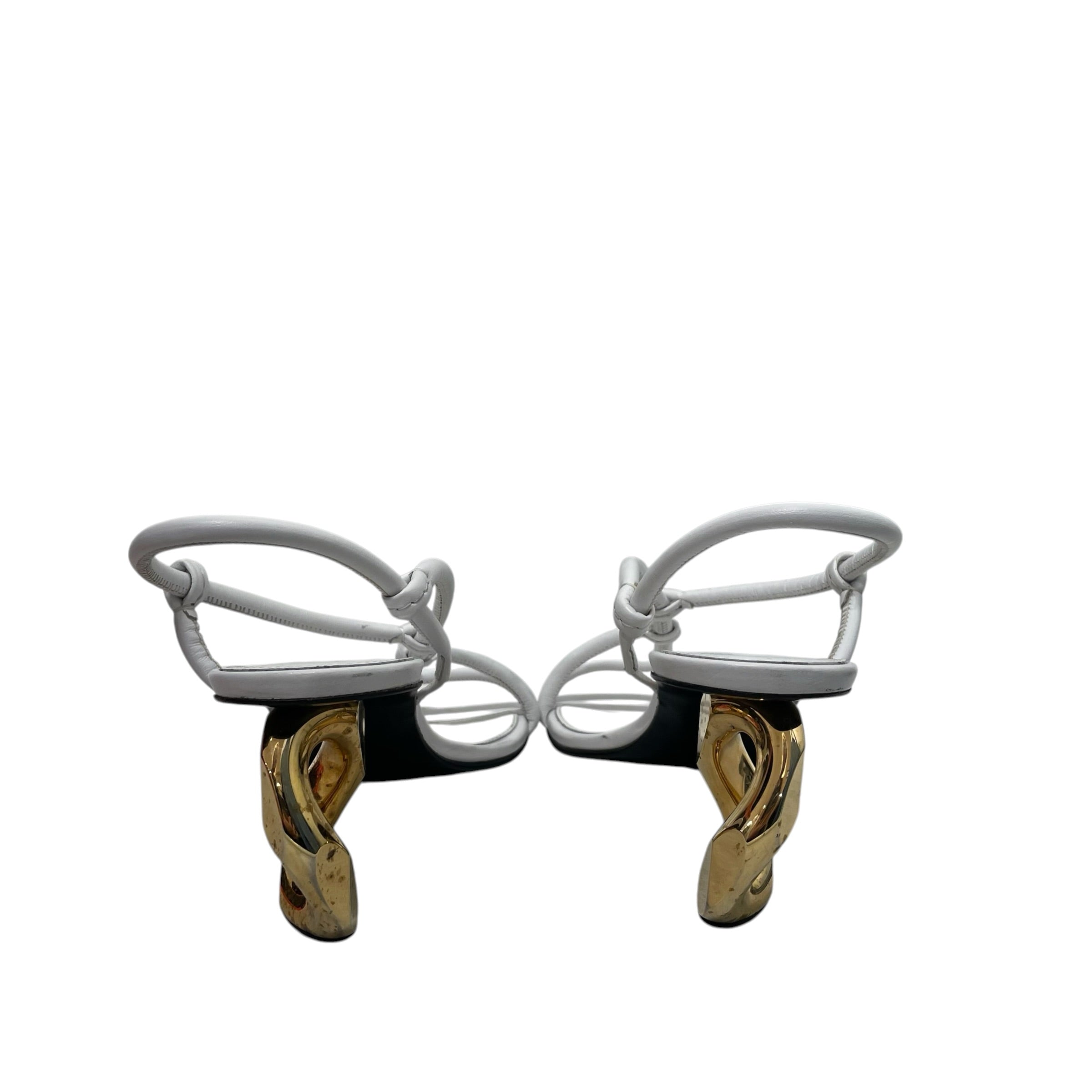 JW ANDERSON(J.W.ANDERSON)/Heels/US 6/WHT/leather sandals view 4