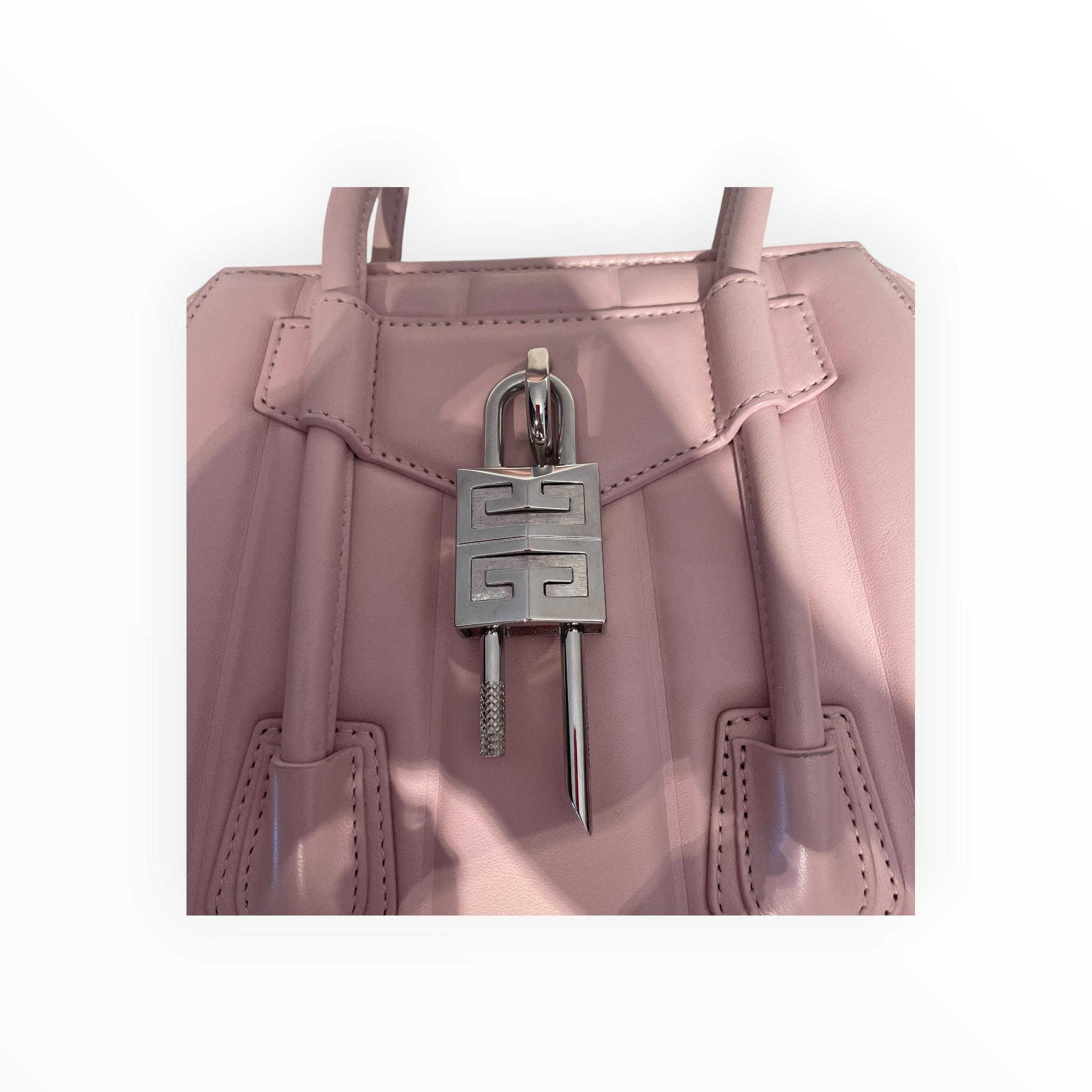 GIVENCHY/Cross Body Bag/Leather/PNK/Givenchy Antigona Lock view 7
