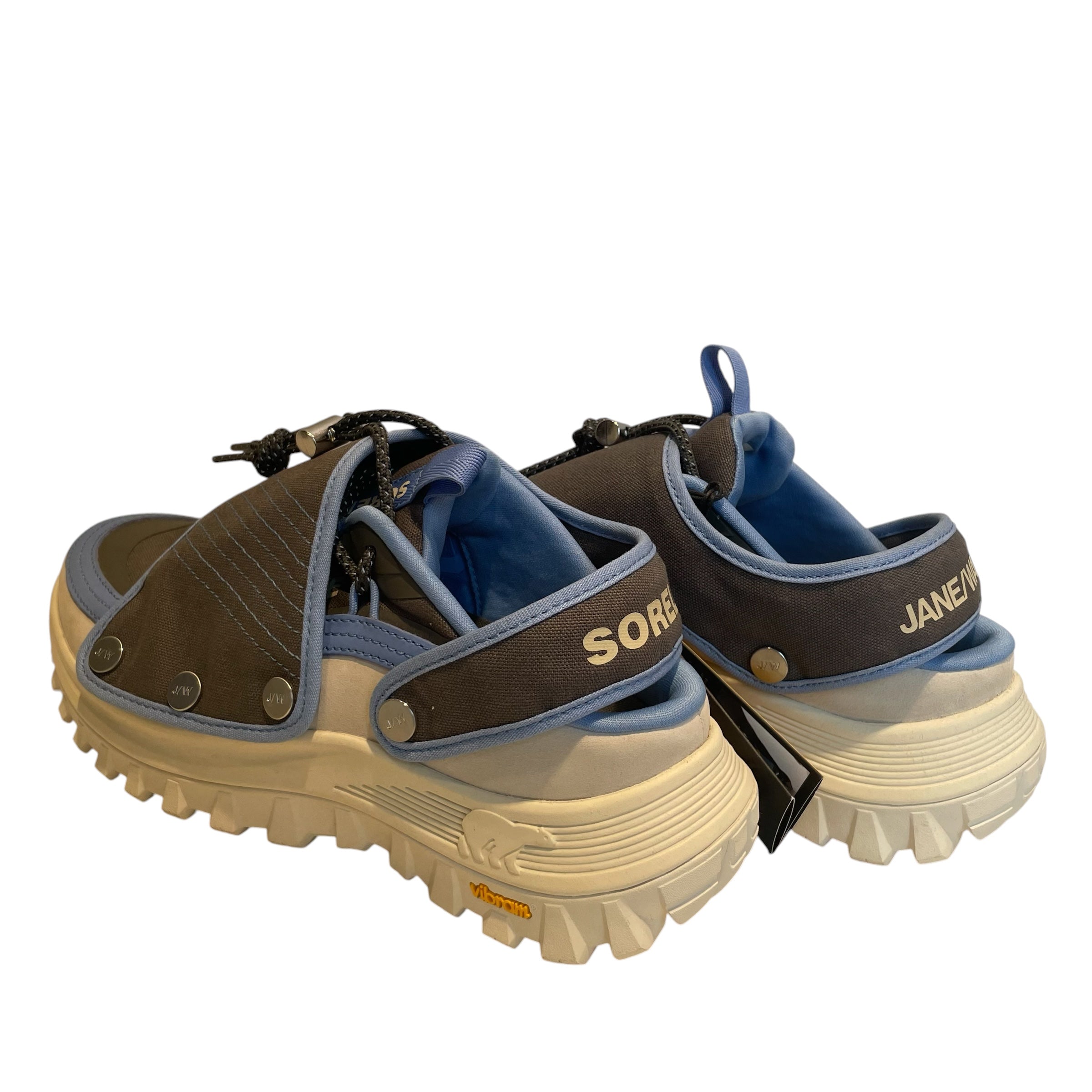 SOREL/Trekking Boots/US 5.5/IDG/GREY/BLUE STRAP OVER view 2