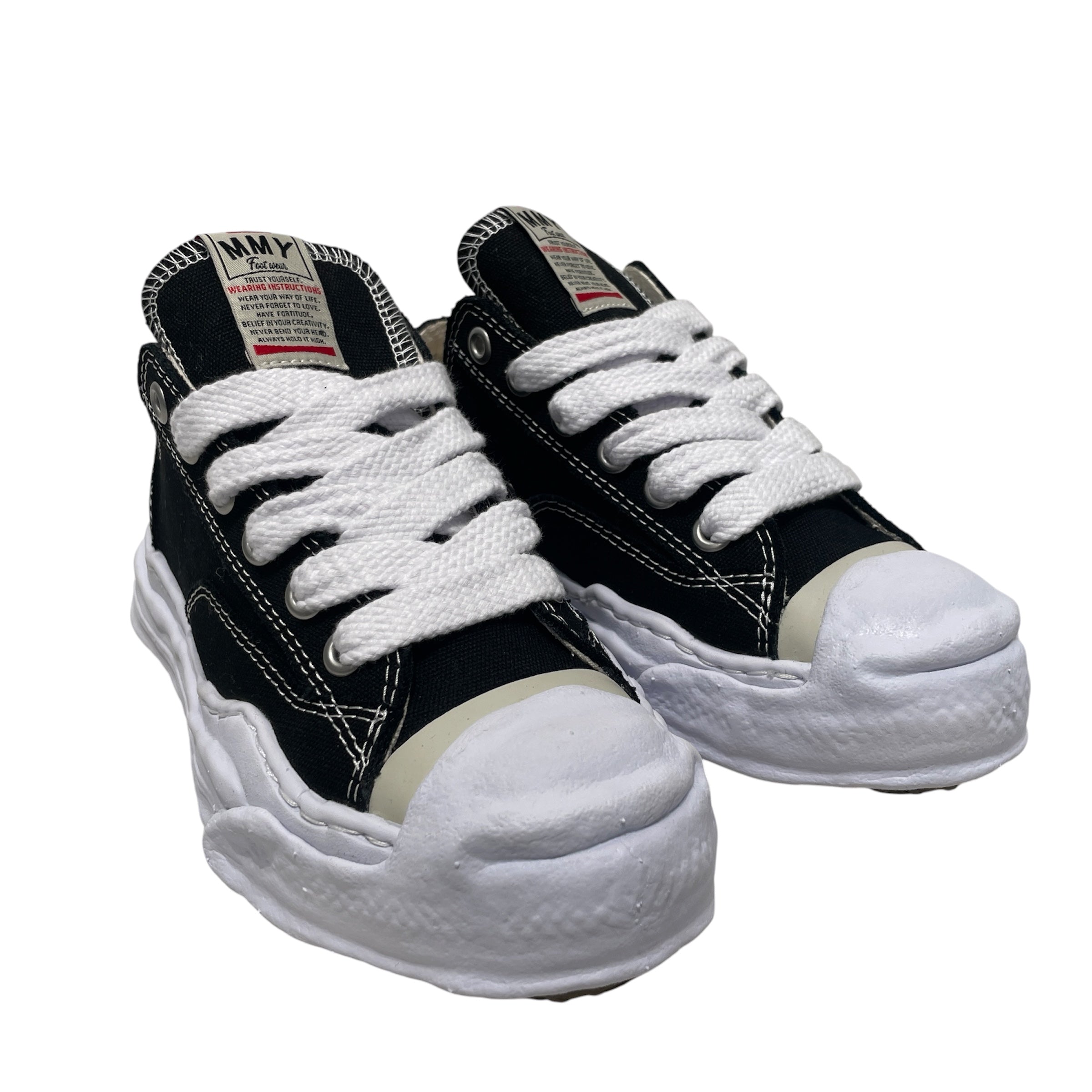 MIHARA YASUHIRO/Low-Sneakers/EU 39/Acrylic/BLK/ view 1