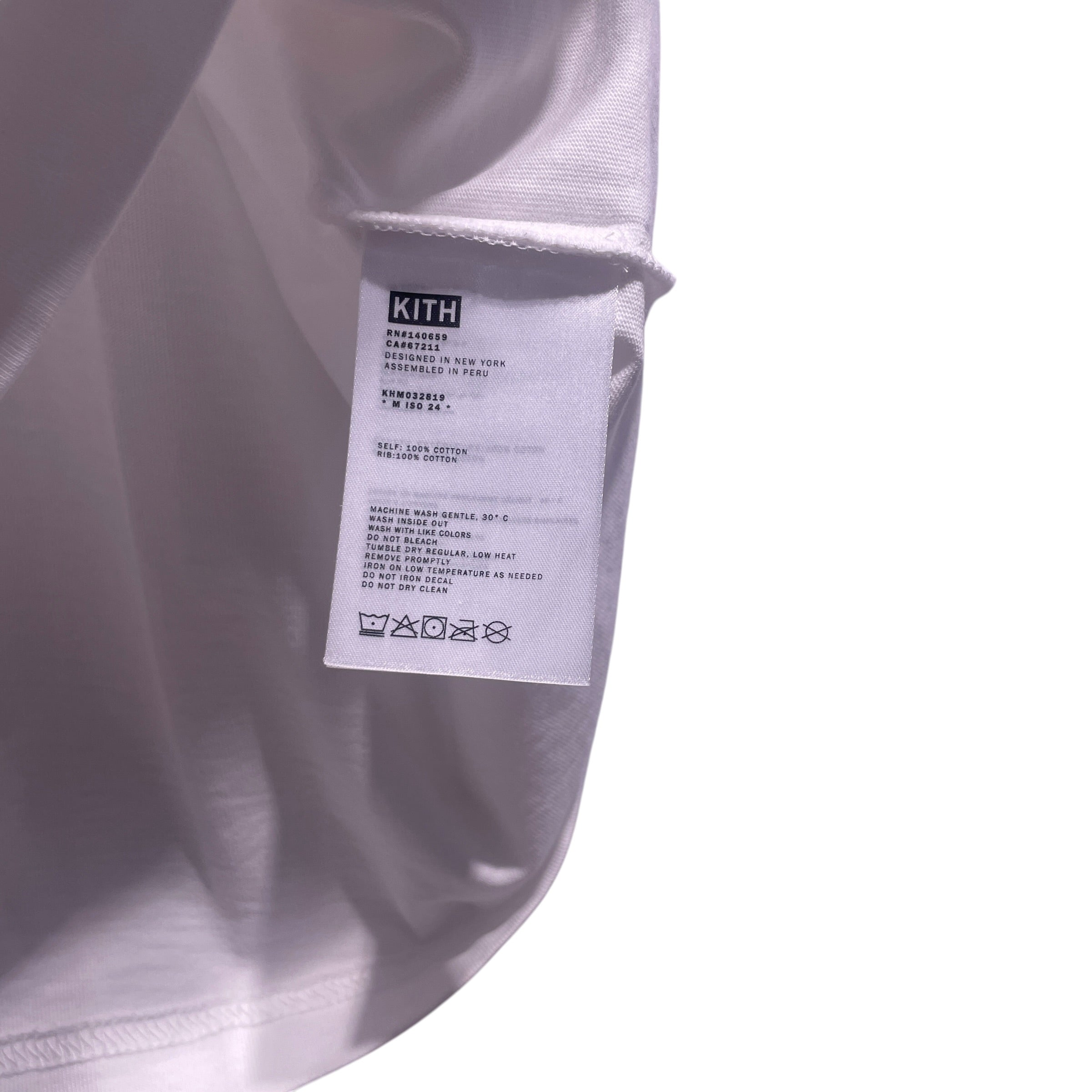 KITH/T-Shirt/XXL/Cotton/WHT/train graffiti view 3