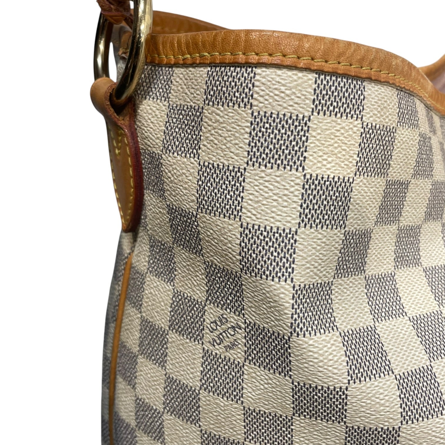 LOUIS VUITTON/Bag/Monogram/Leather/CRM/Delightful mm hobo view 4