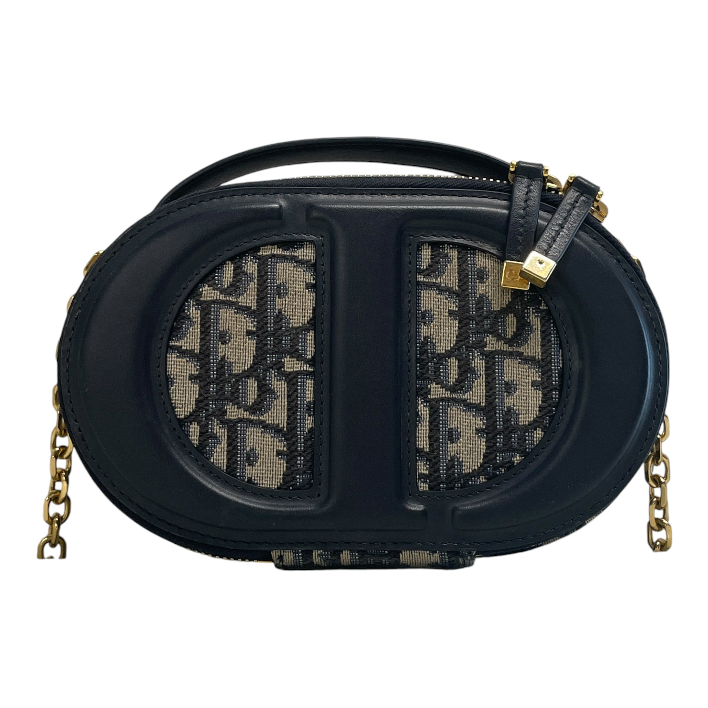 Christian Dior/Cross Body Bag/Monogram/Leather/MLT/OBLIQUE CD SIGNATURE BAG view 1
