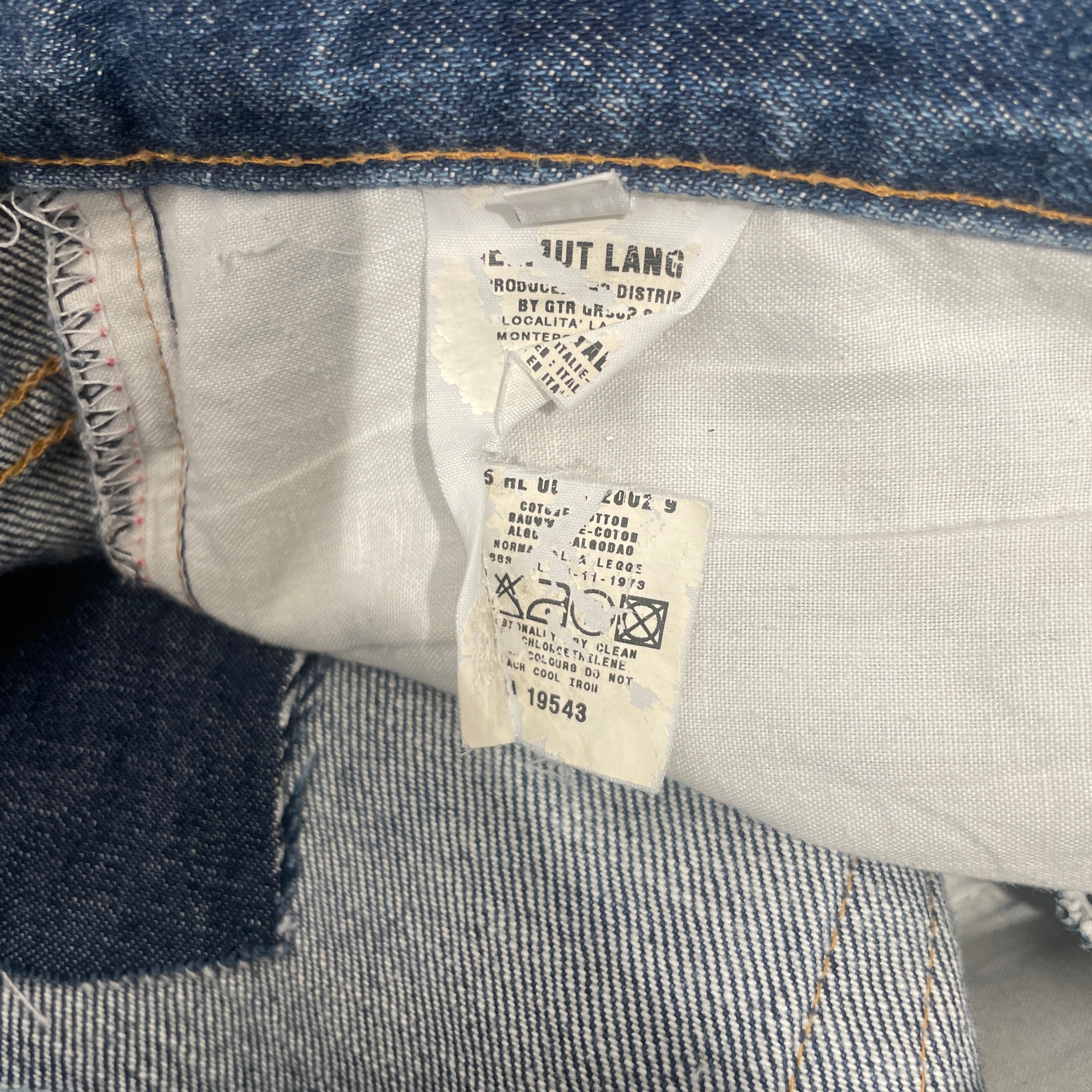 Helmut Lang/Straight Pants/29/Denim/IDG/ view 4
