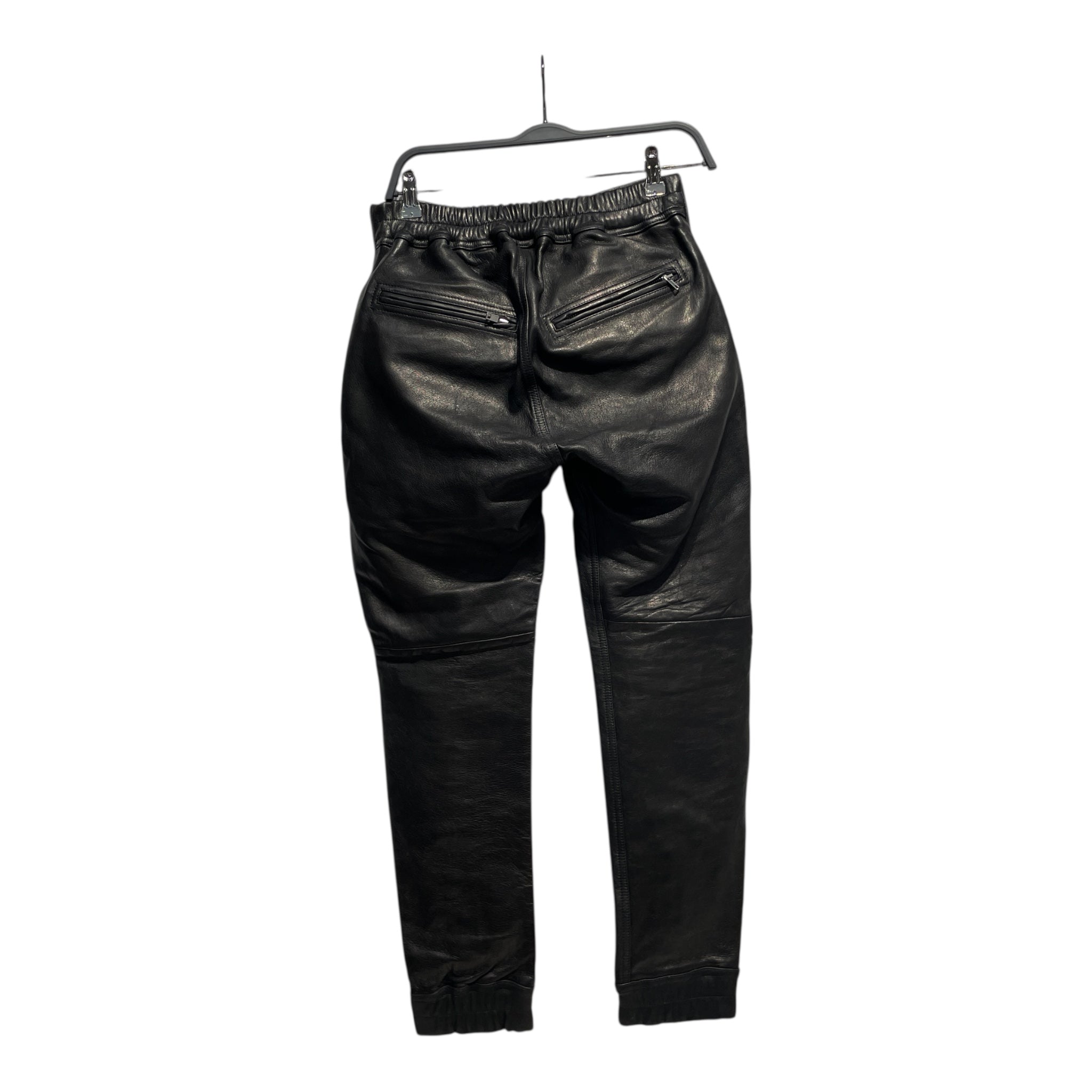 Rick Owens/Pants/36/Leather/BLK/LUXOR JOG view 2