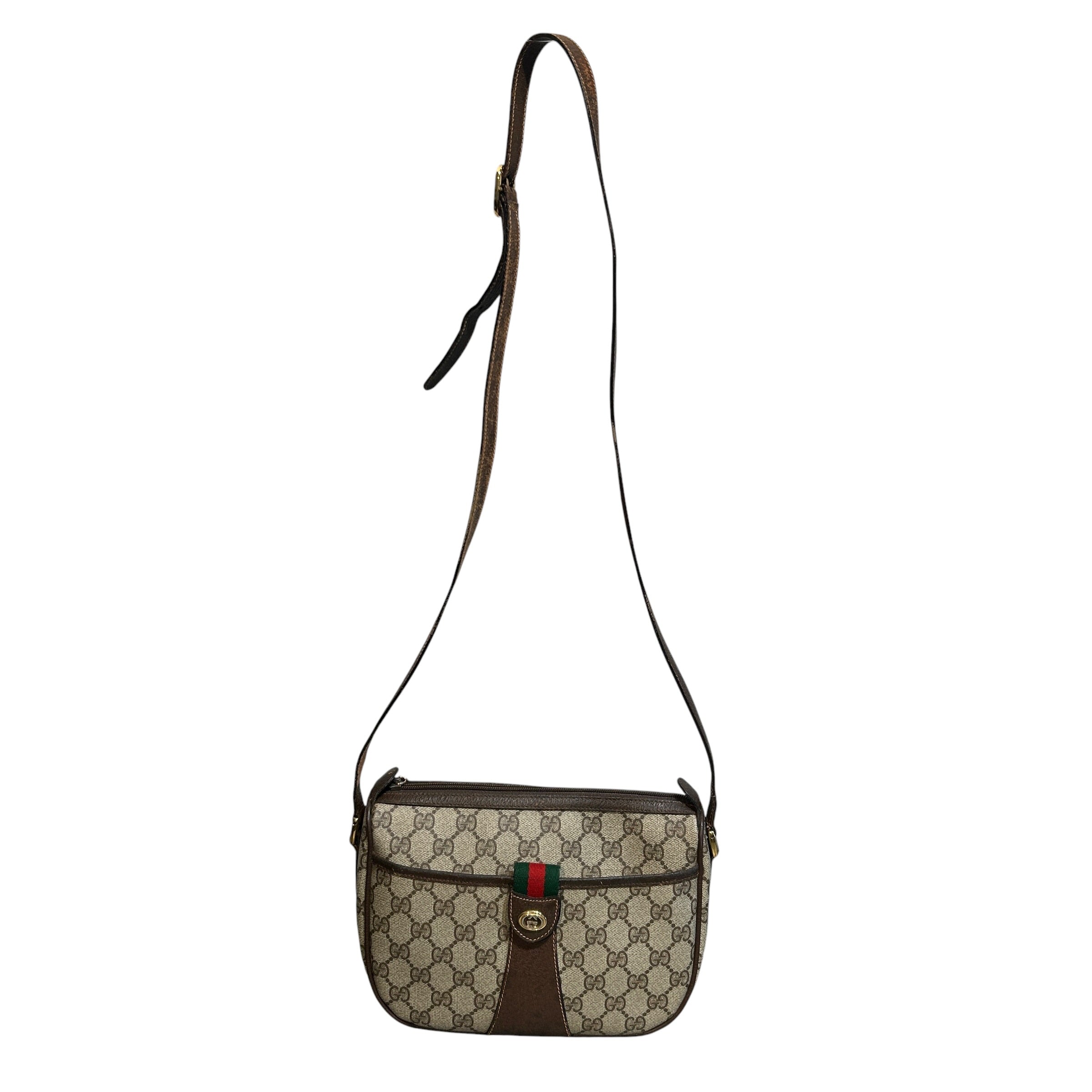 GUCCI/Bag/Monogram/Leather/BEG/gg plue bag view 1