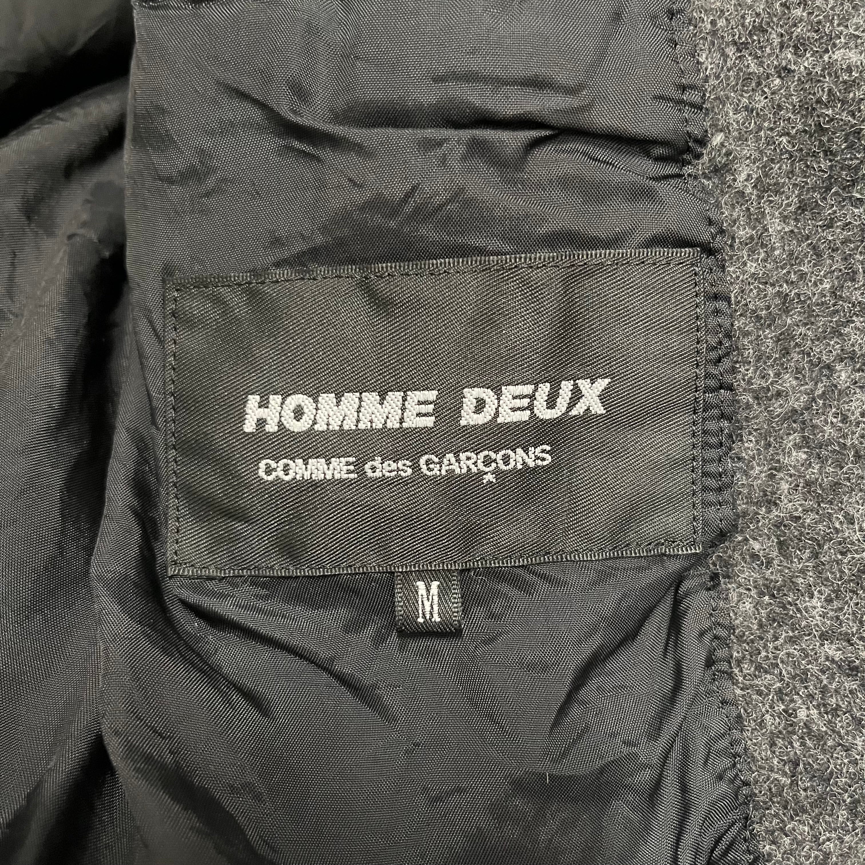 COMME des GARCONS HOMME DEUX/Tailored Jkt/M/Gray/Wool/DH-J040/DH-J040 view 3