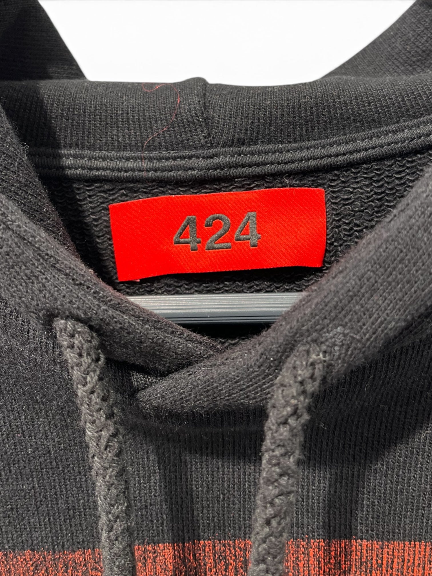 424(FourTwoFour)/Hoodie/S/Cotton/BLK/CROPPED FAIRFAX view 3