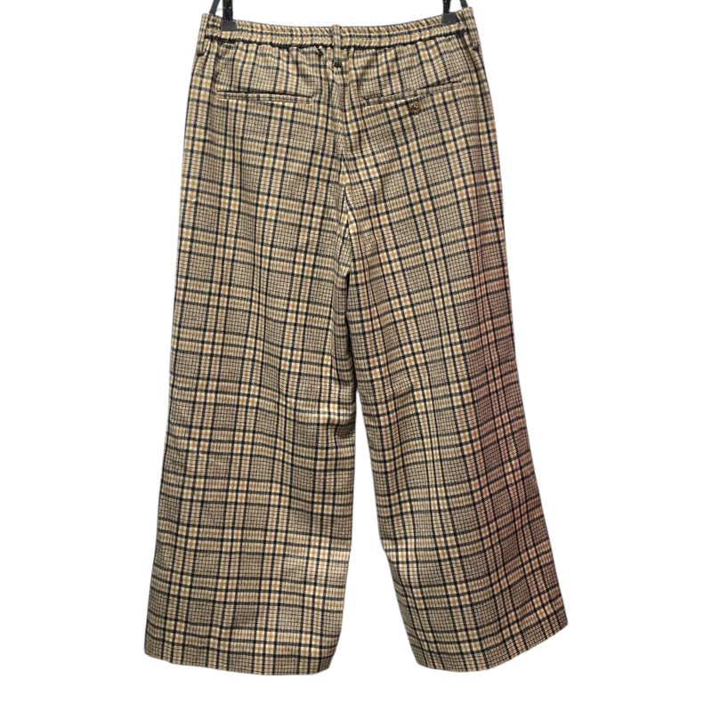 Sue UNDERCOVER/Wide Leg Pants/3/Plaid/Wool/MLT/