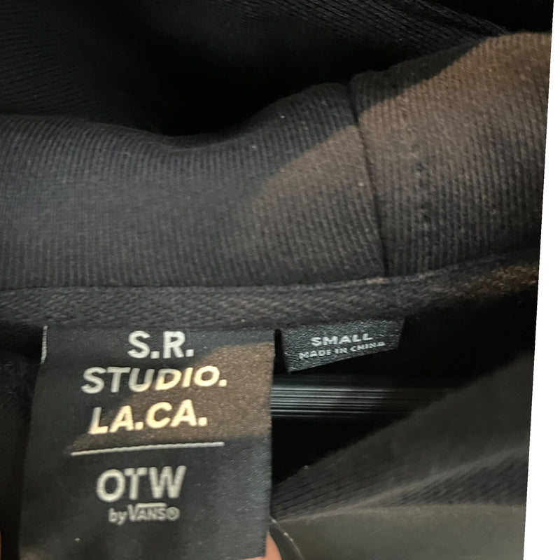 STERLING RUBY X VANS OTW/Hoodie/S/Cotton/BLK/