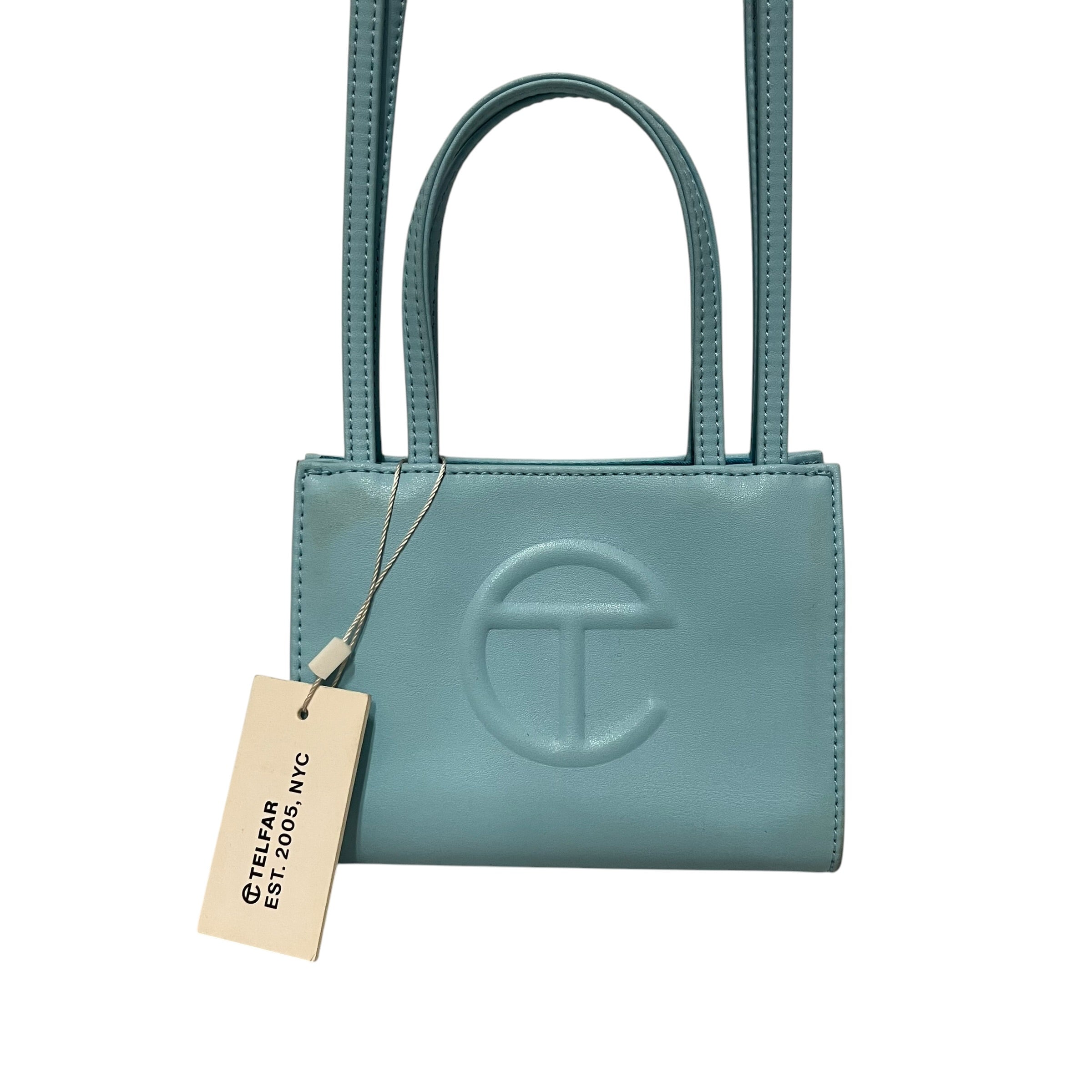 Telfar/Cross Body Bag/Leather/BLU/mini view 2