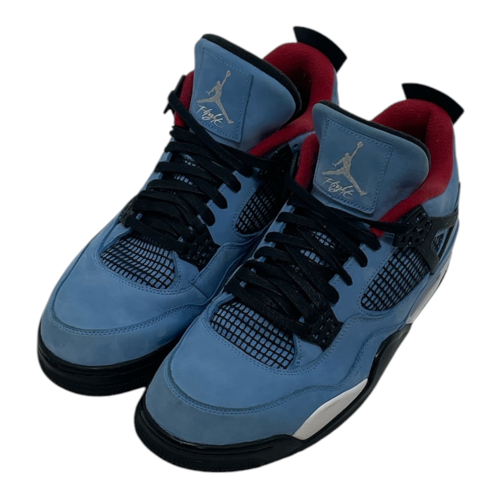 JORDAN BRAND/TRAVIS SCOTT/Hi-Sneakers/US 12/Suede/BLU/RETRO 4 CACTUS JACKS view 1